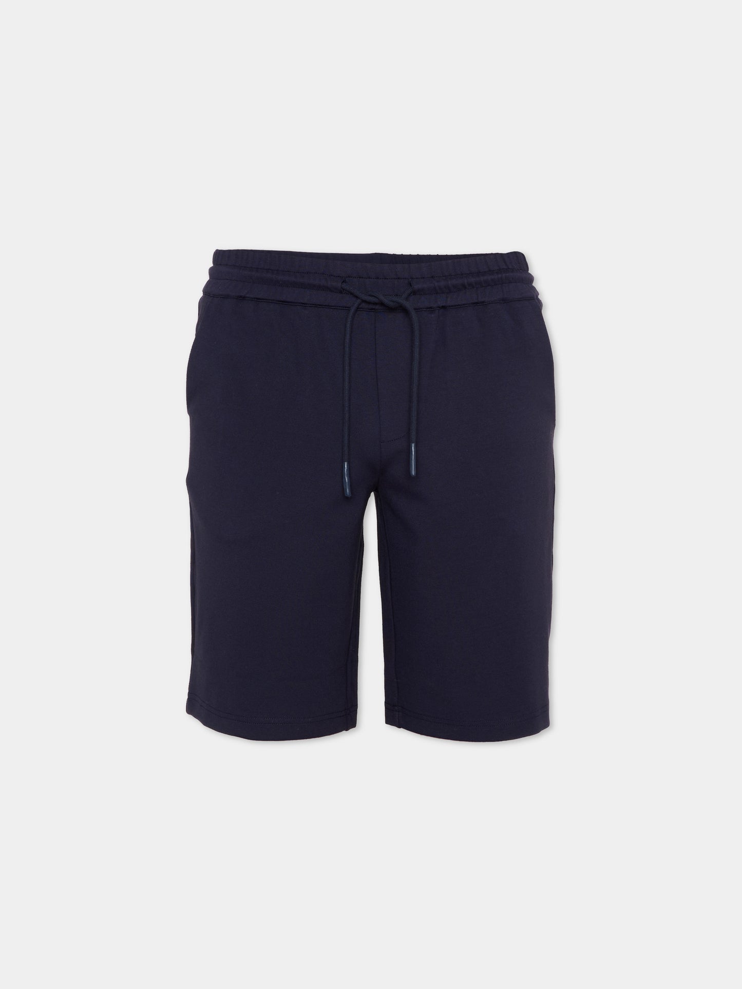Shorts blu per bambino con levriero,Trussardi Junior,TBP26083BE BLUE ESTATE