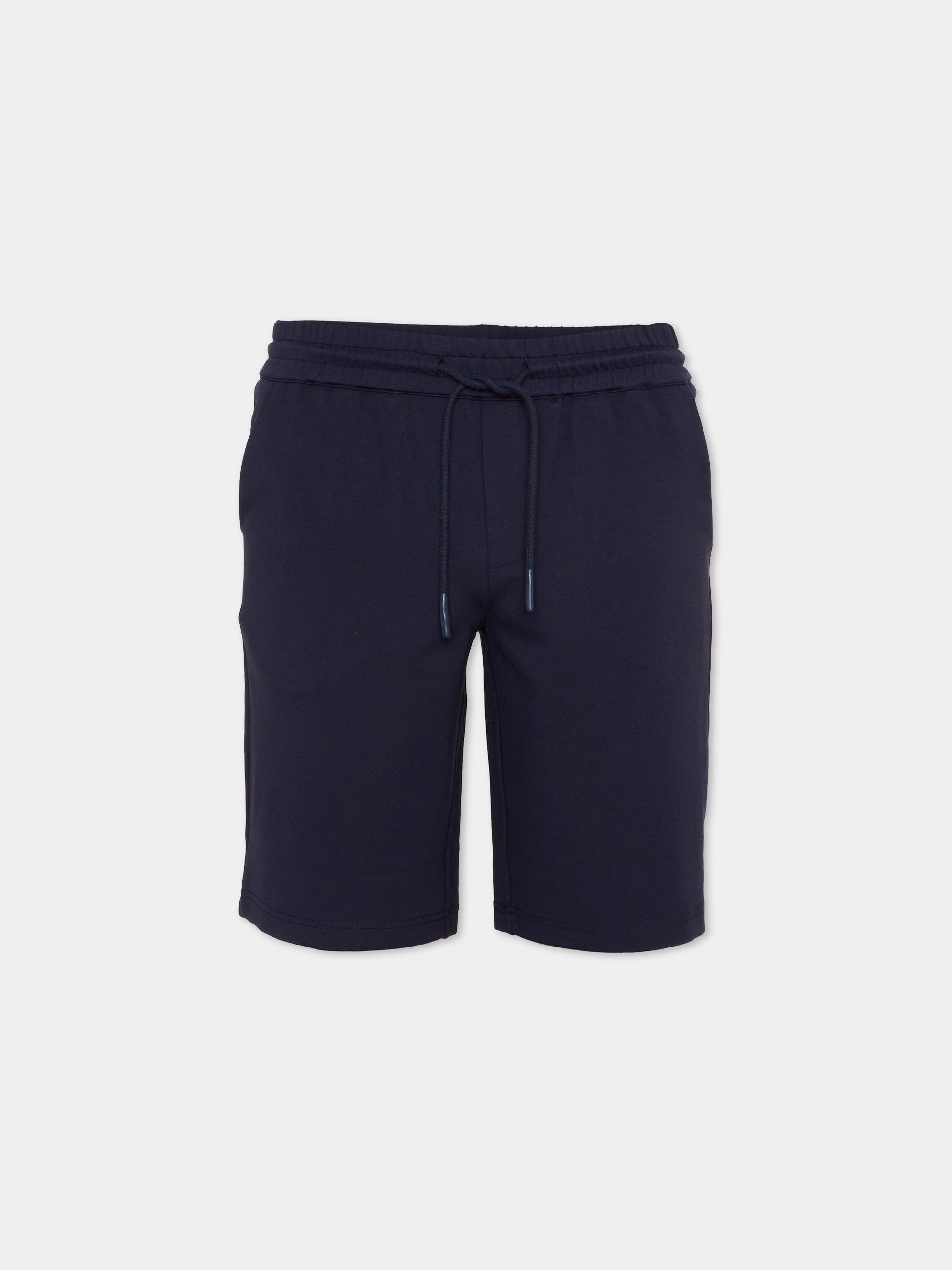 Shorts blu per bambino con levriero,Trussardi Junior,TBP26083BE BLUE ESTATE