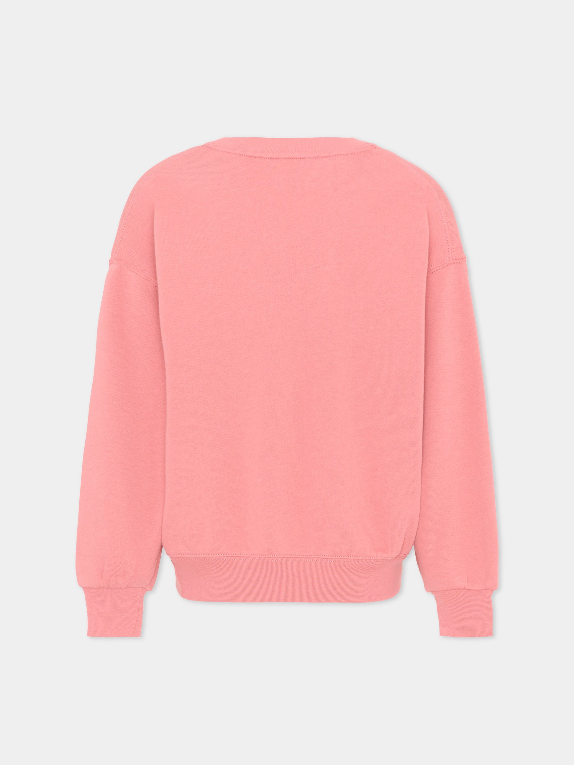 Felpa rosa Polo Bear per bambina,Ralph Lauren Kids,A11783002