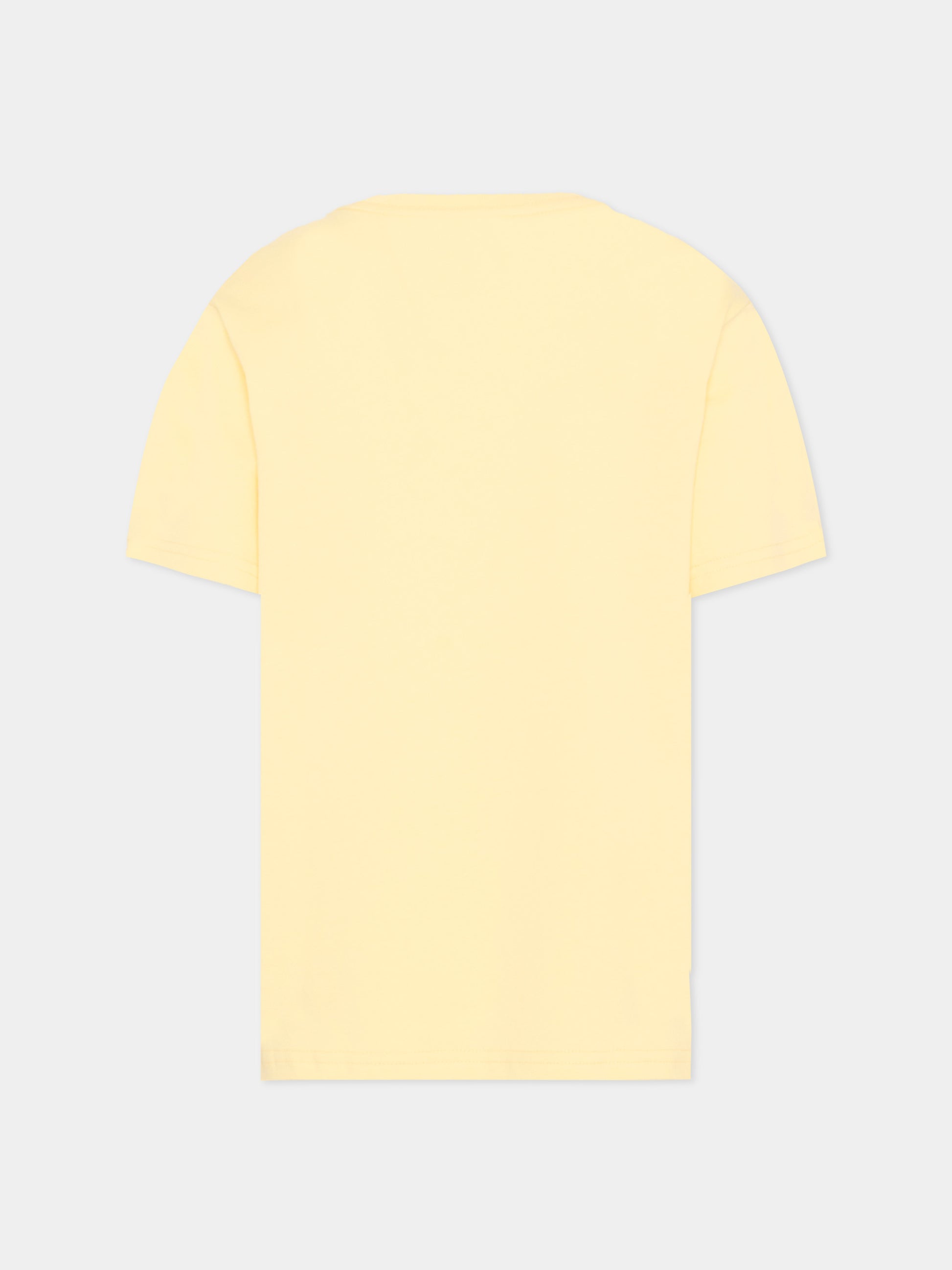 T-shirt gialla per bambini con Polo Pony,Ralph Lauren Kids,832904505