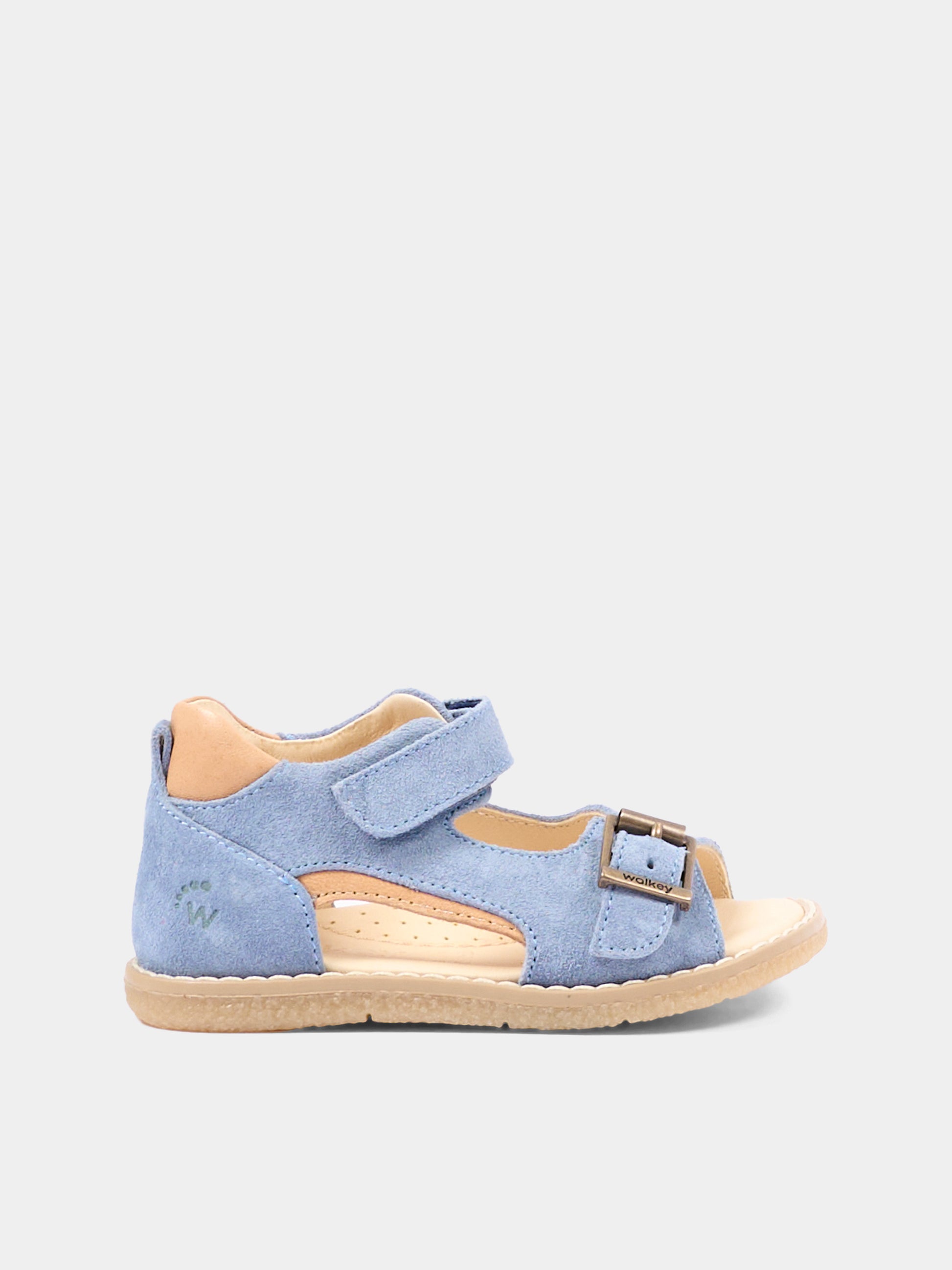 Sandali denim per bambino in suede,Walkey,Y1B2 44053 1877A834