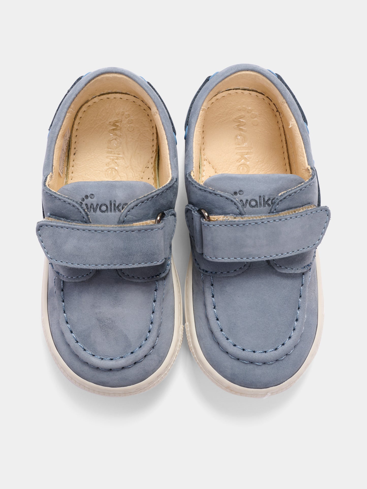 Mocassini celesti per bambino,Walkey,Y1B4 43990 0124805