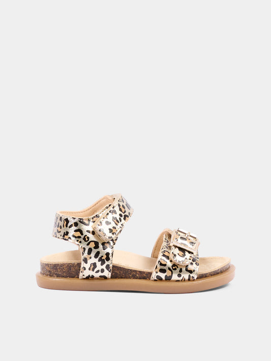 Sandali multicolor per bambina animalier,Walkey,Y1A2 44211 1933514