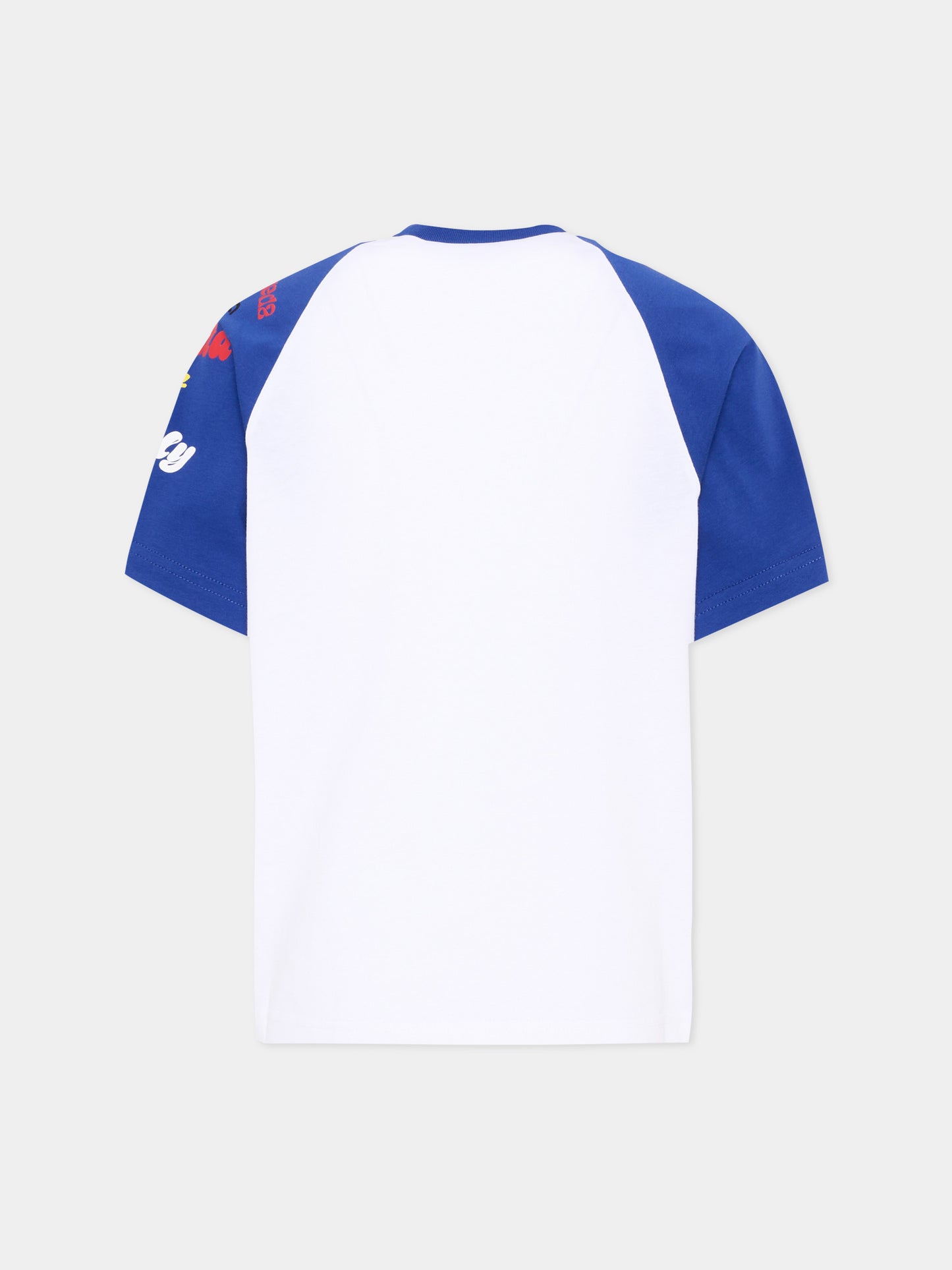 T-Shirt bianca per bambini con logo,Dsquared2,DQ3351 D00XM DQ879