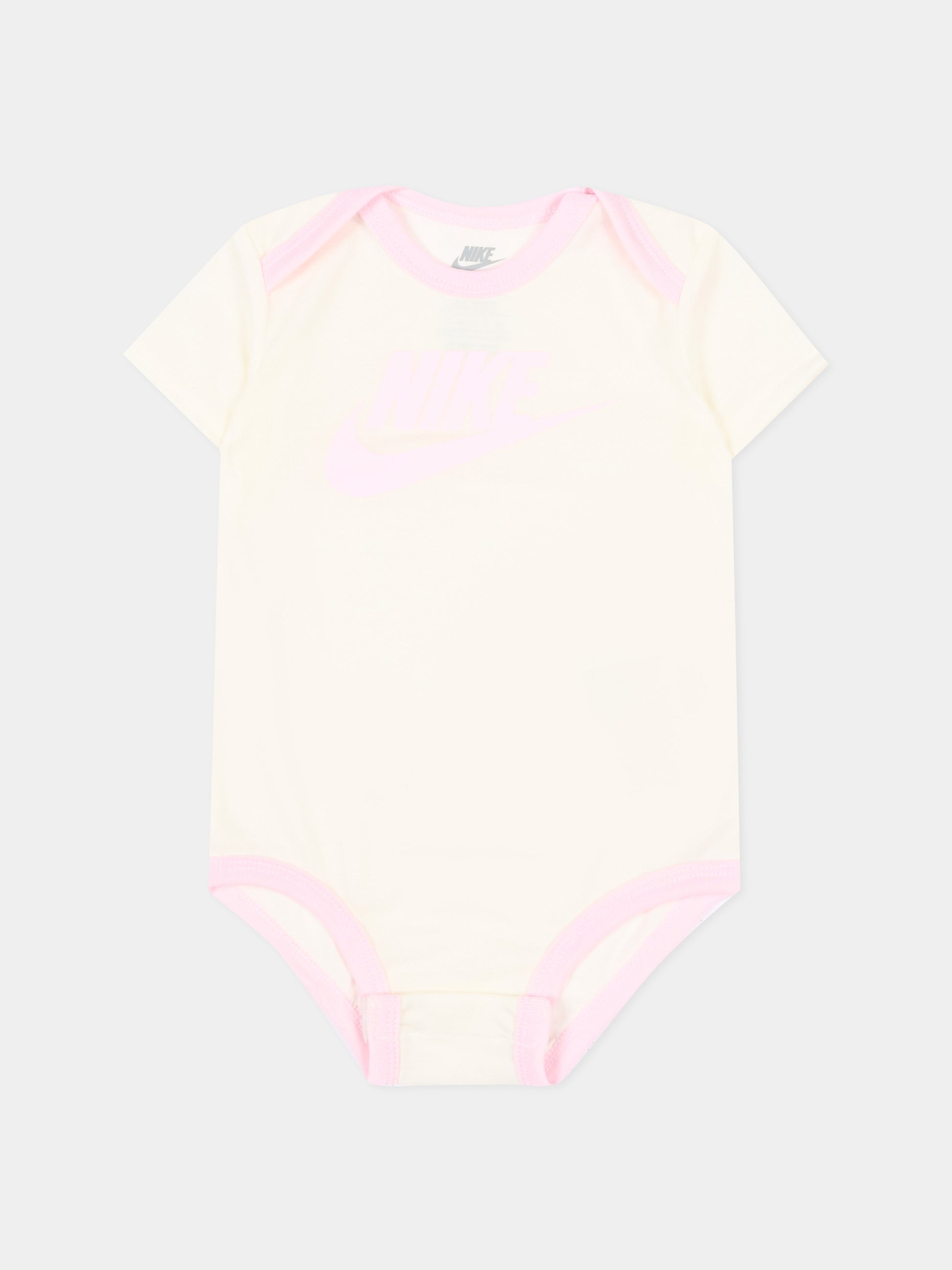 Completo sportivo rosa per neonata con logo,Nike,66J461 A9Y