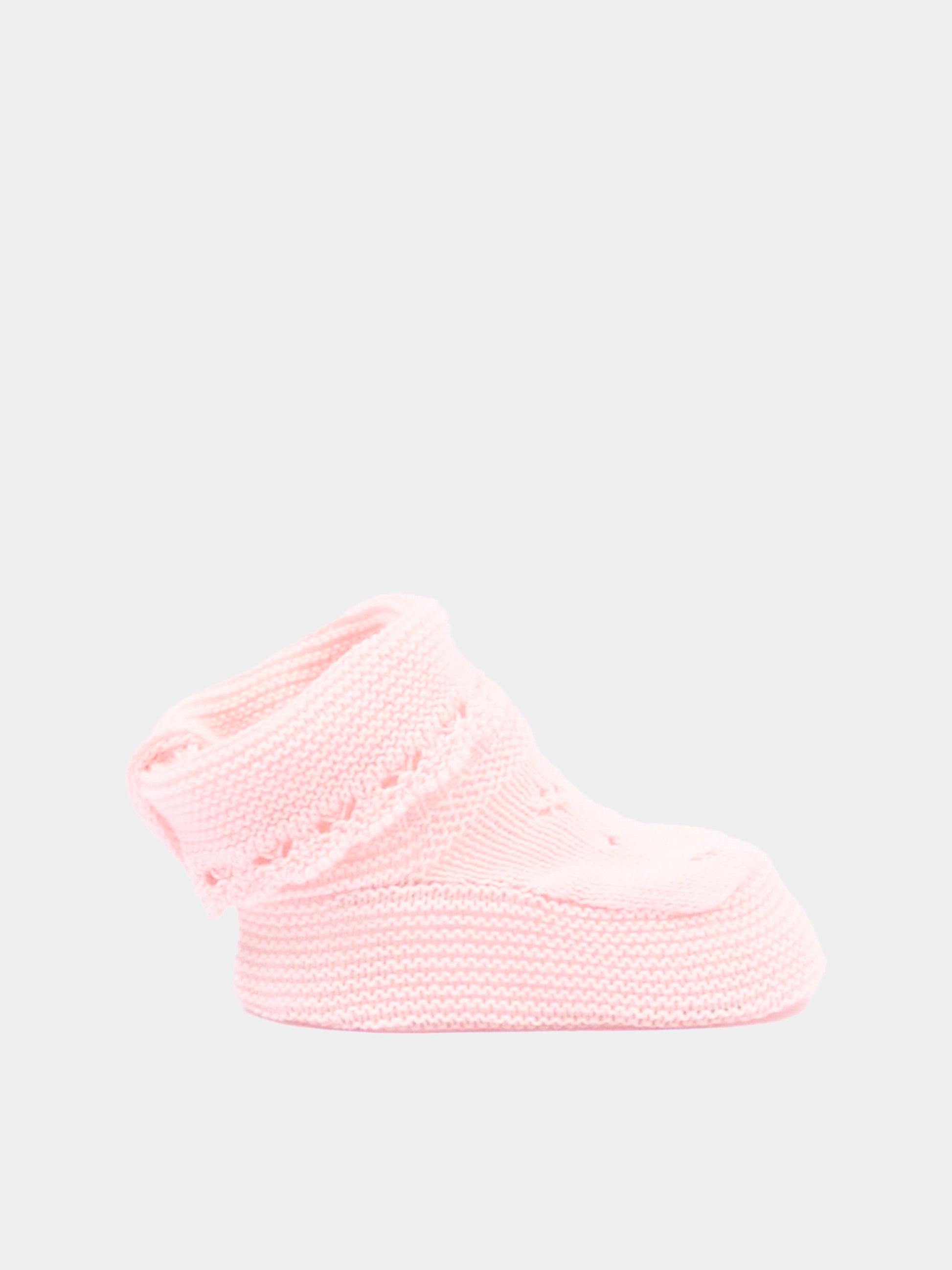 Babbucce rosa per neonata tricot,Paz Rodríguez,018 22507 37 H82