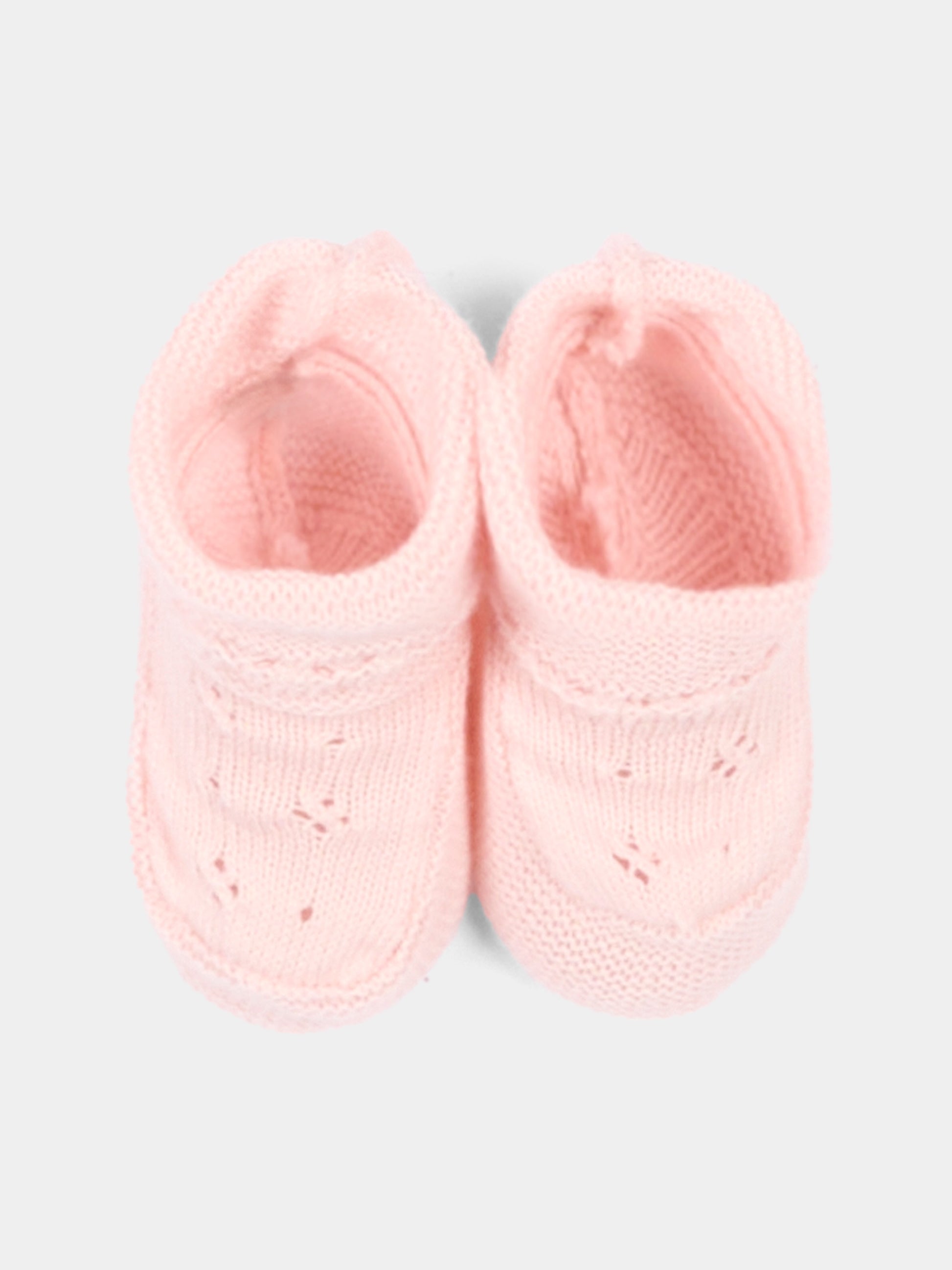 Babbucce rosa per neonata tricot,Paz Rodríguez,018 22507 37 H82