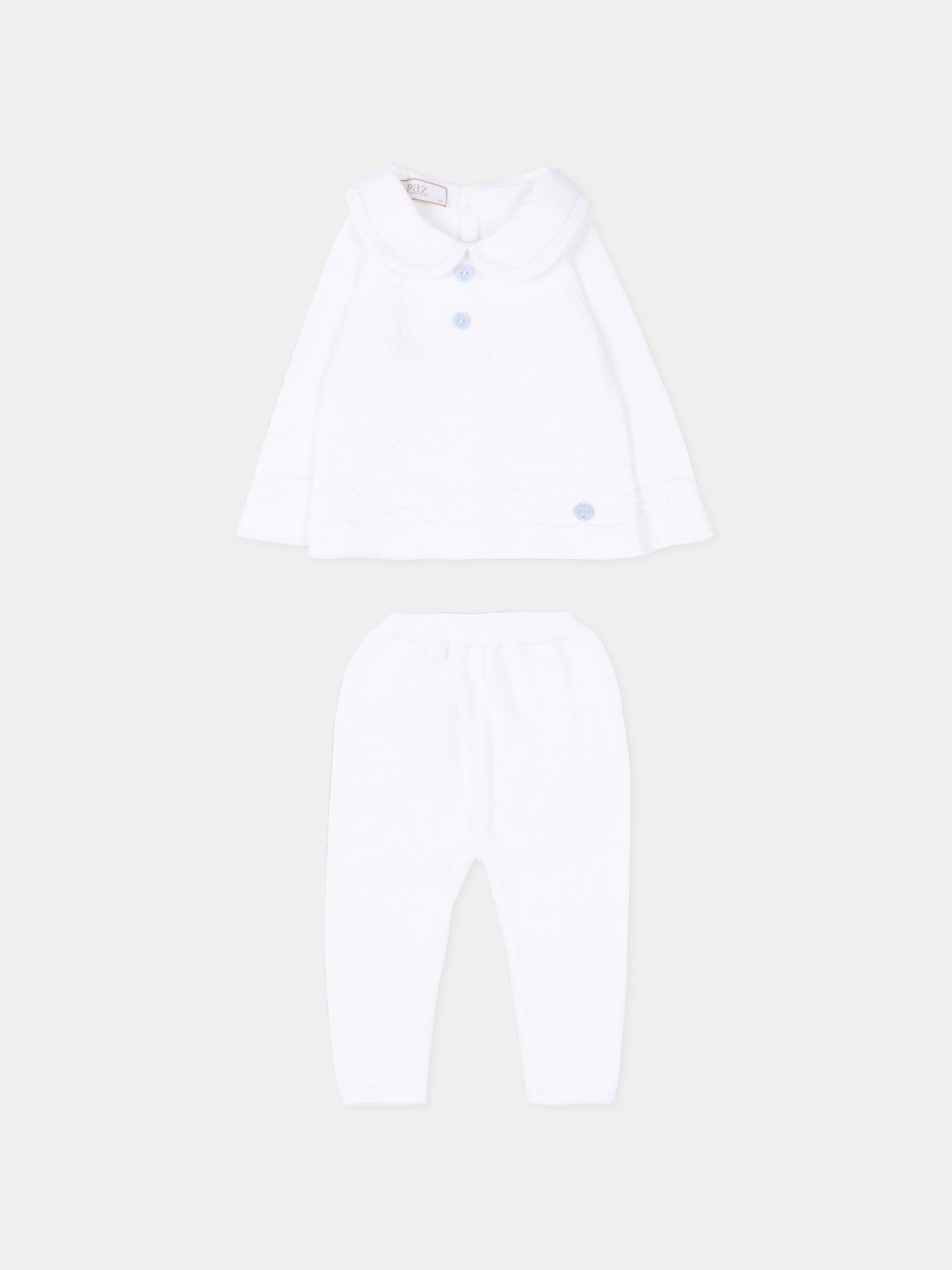 Completo nascita bianco per neonati,Paz Rodríguez,103 123411 01 H82