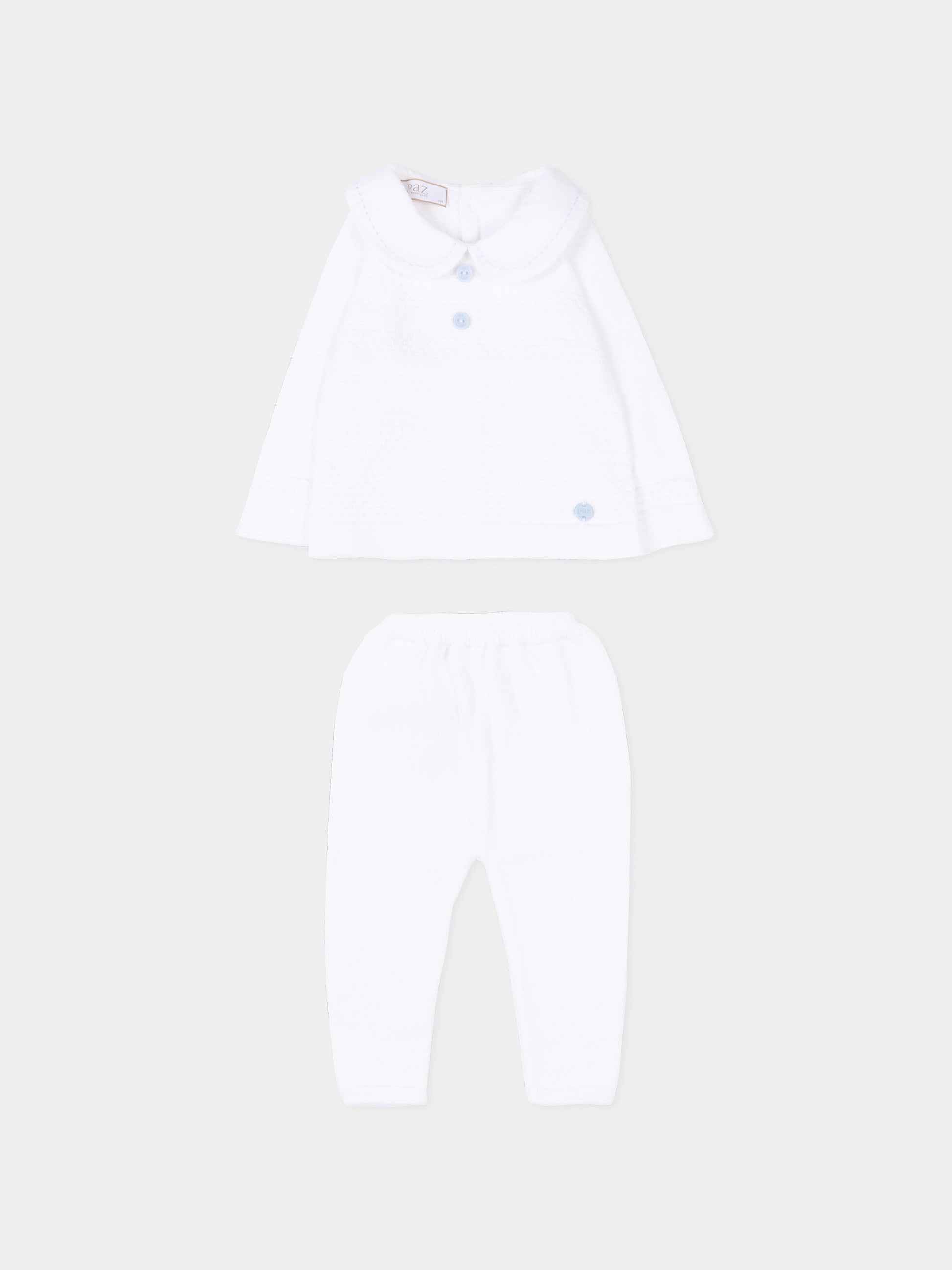 Completo nascita bianco per neonati,Paz Rodríguez,103 123411 01 H82