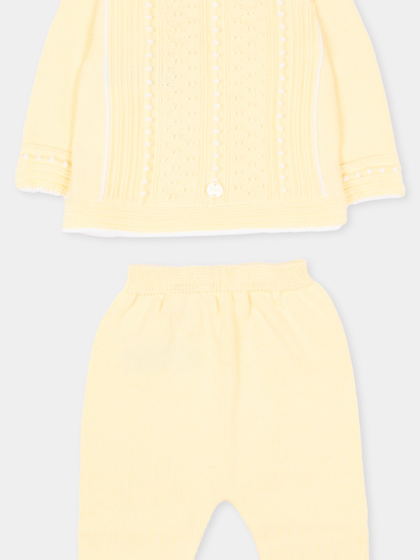 Completo nascita giallo per neonati,Paz Rodríguez,103 123522 0501 H82