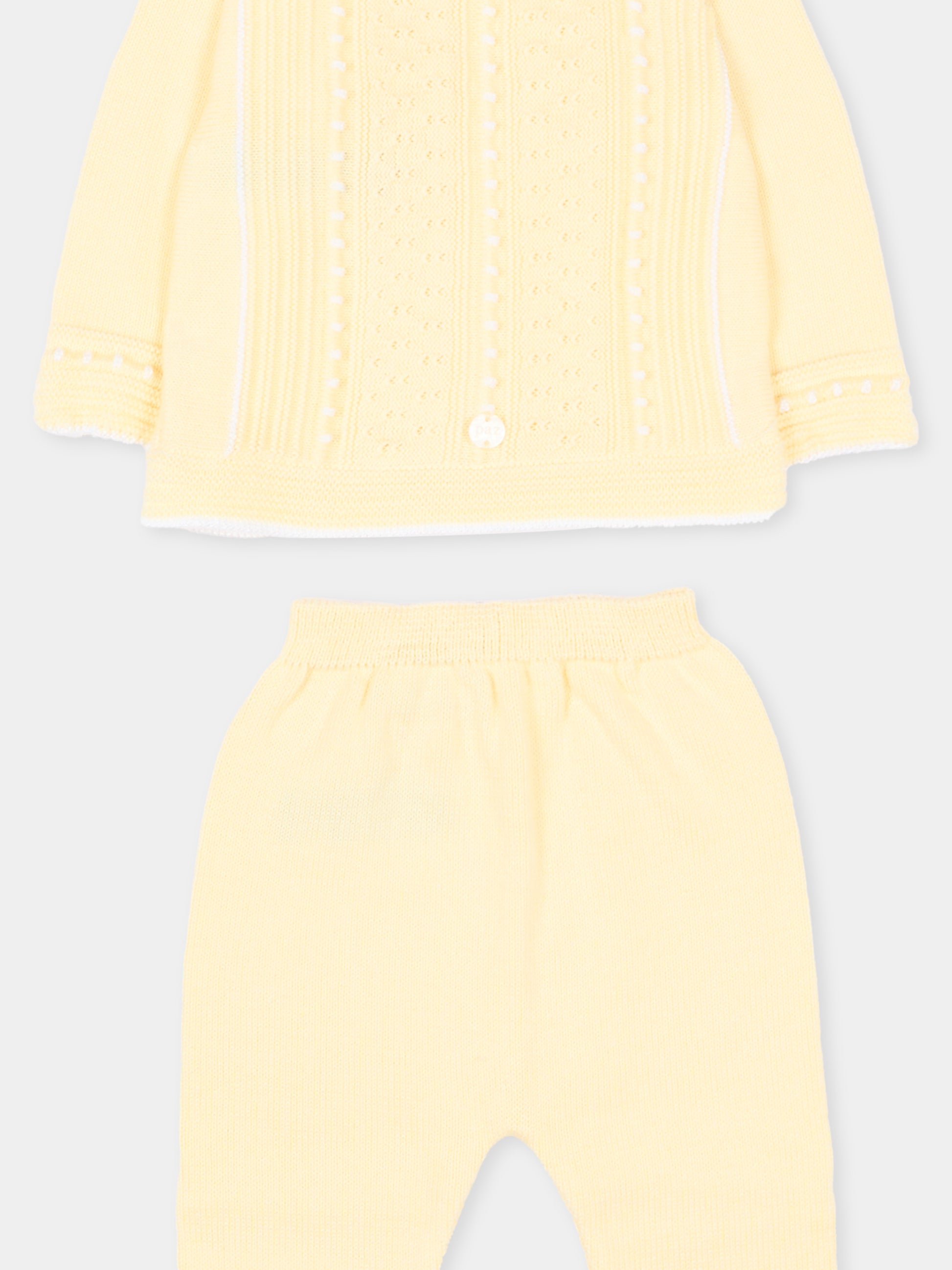 Completo nascita giallo per neonati,Paz Rodríguez,103 123522 0501 H82