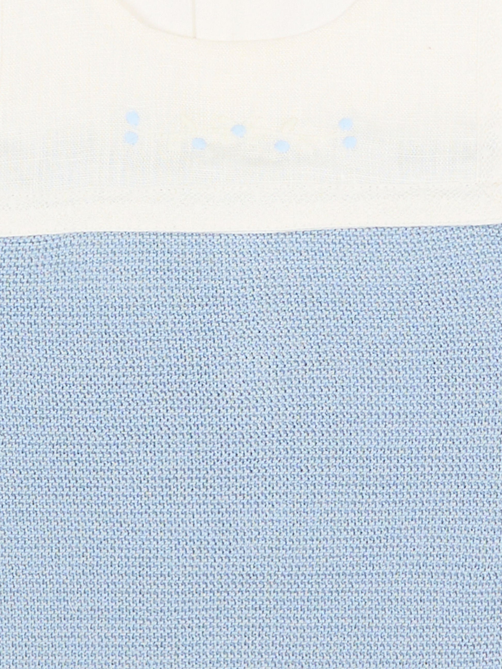 Pagliaccetto celeste per neonato tricot,Paz Rodríguez,022 123258 80 H05