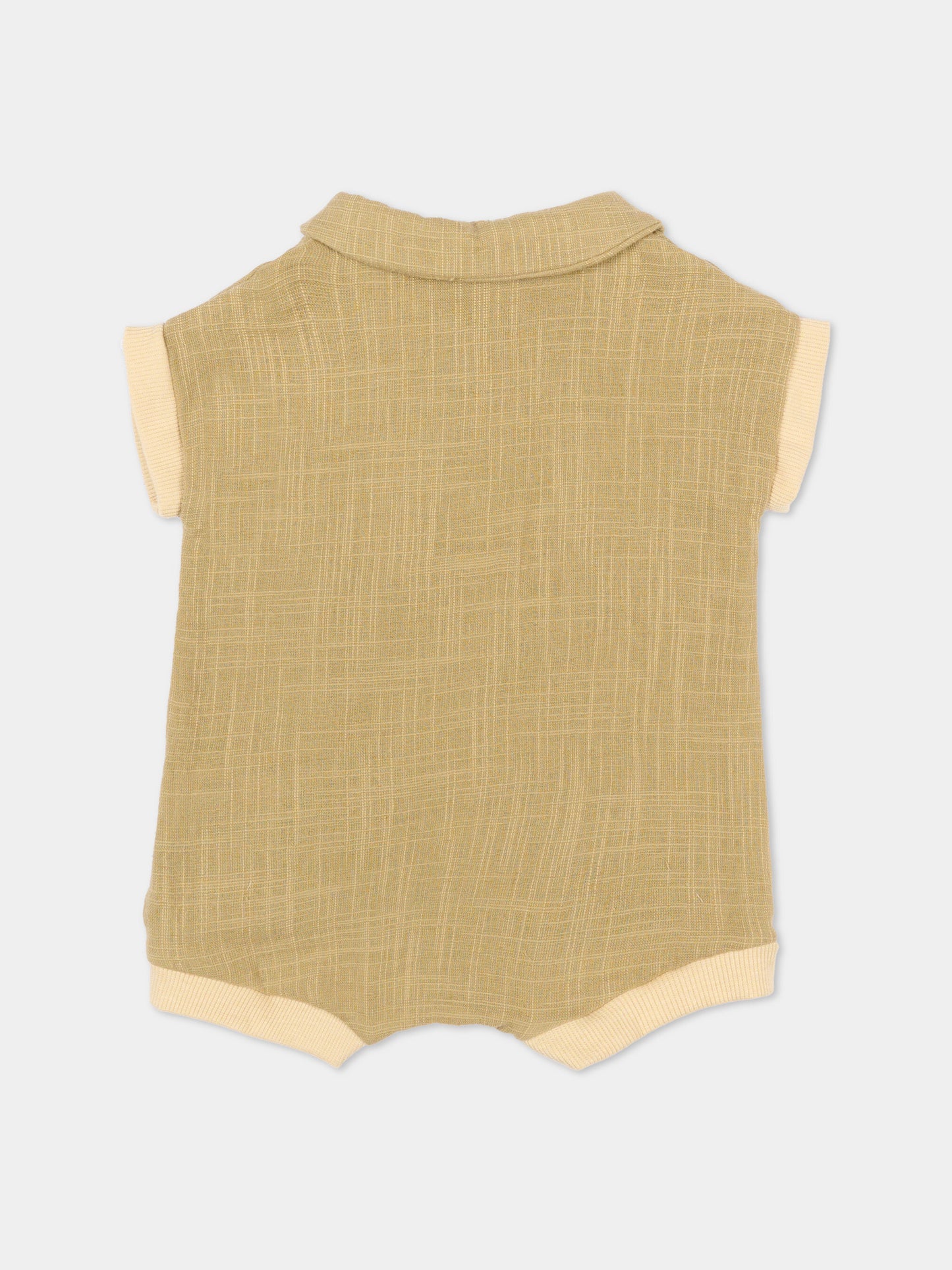 Pagliaccetto beige per neonati,Bamboom,1113TE00070 MUSTARD