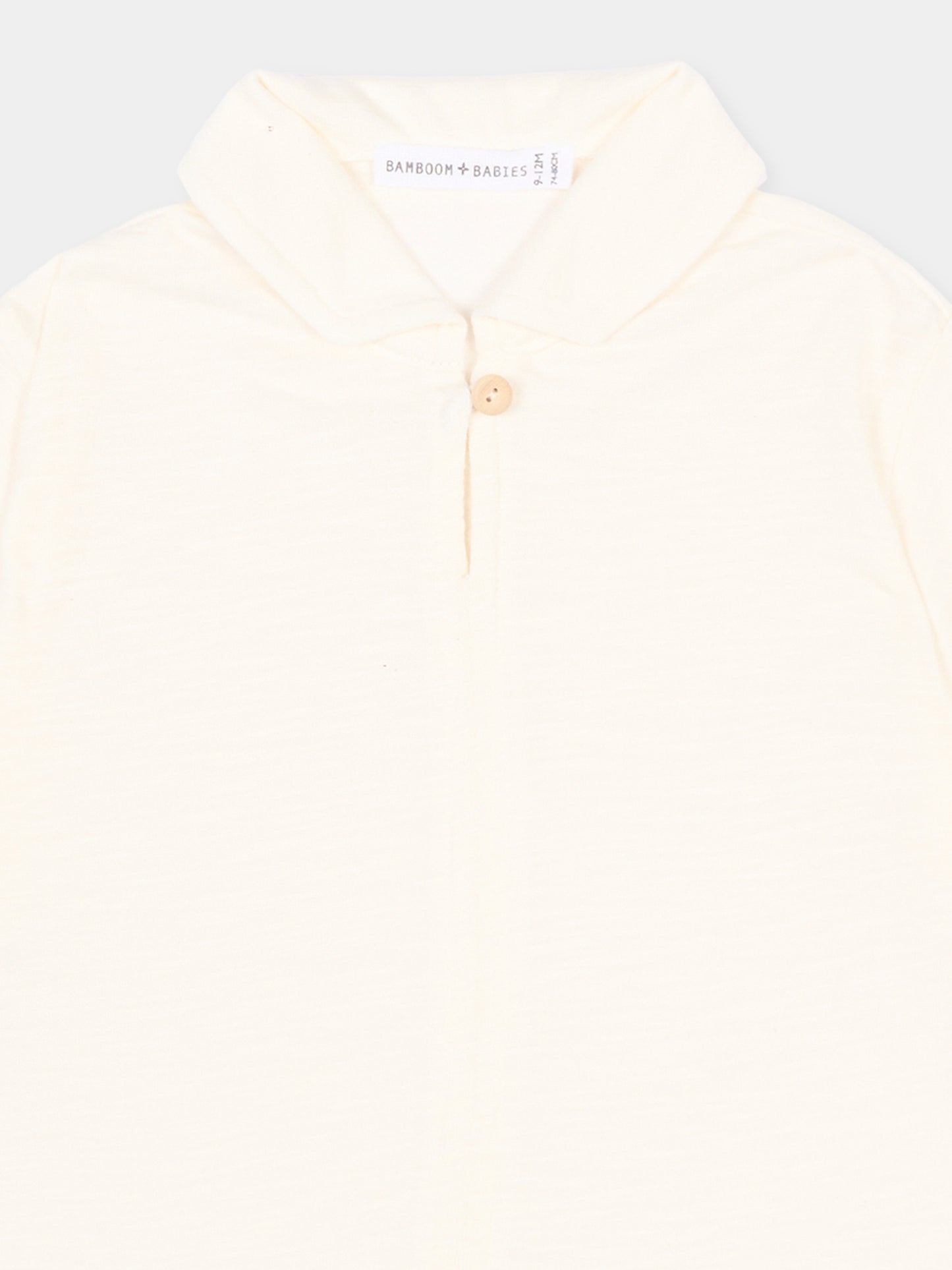 Camicia avorio per neonato,Bamboom,1117TE00012 OFFWHITE