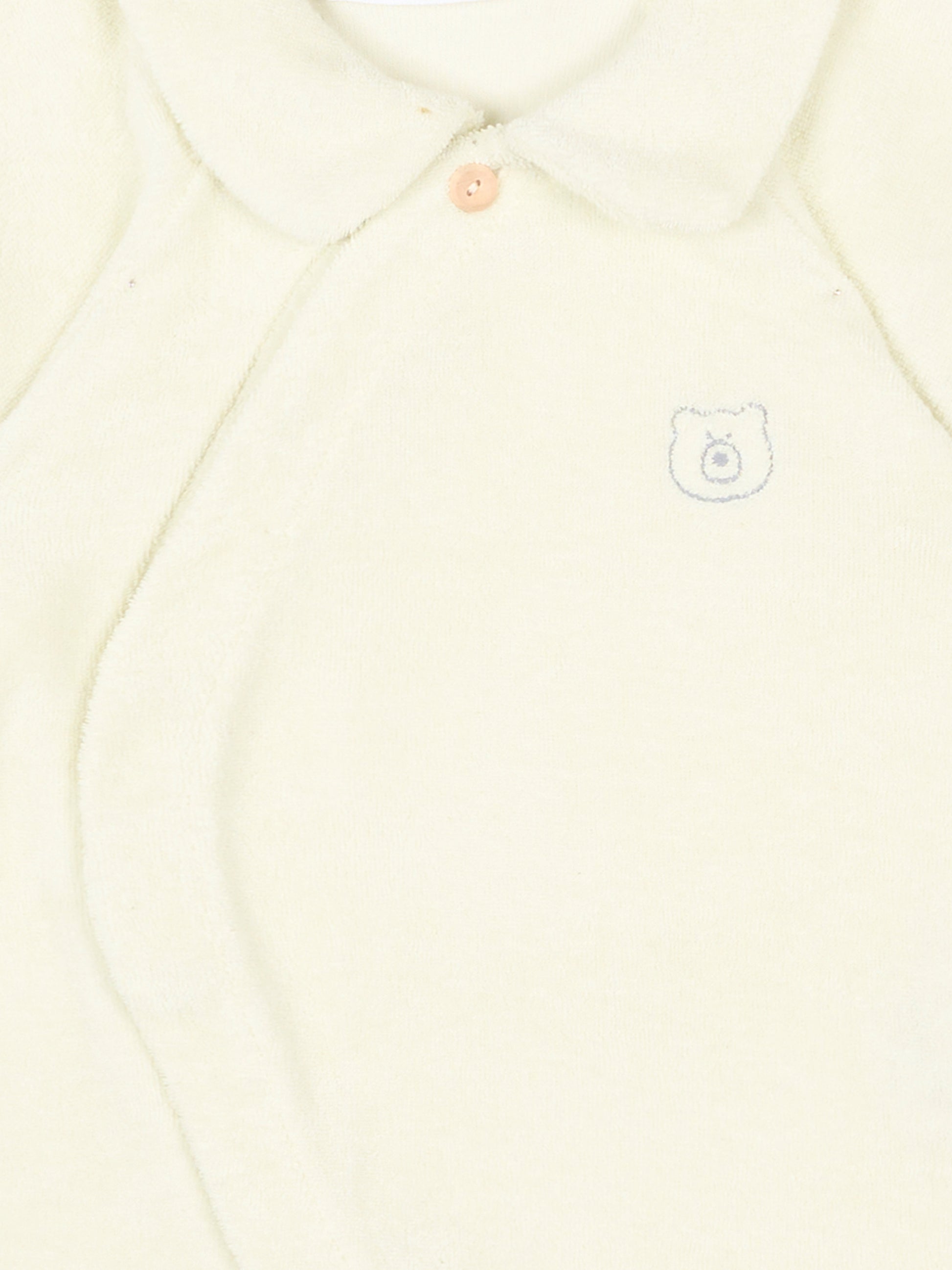 Tutina verde per neonato con orsetto,Bamboom,1149TE00069 MISTY ACQUA