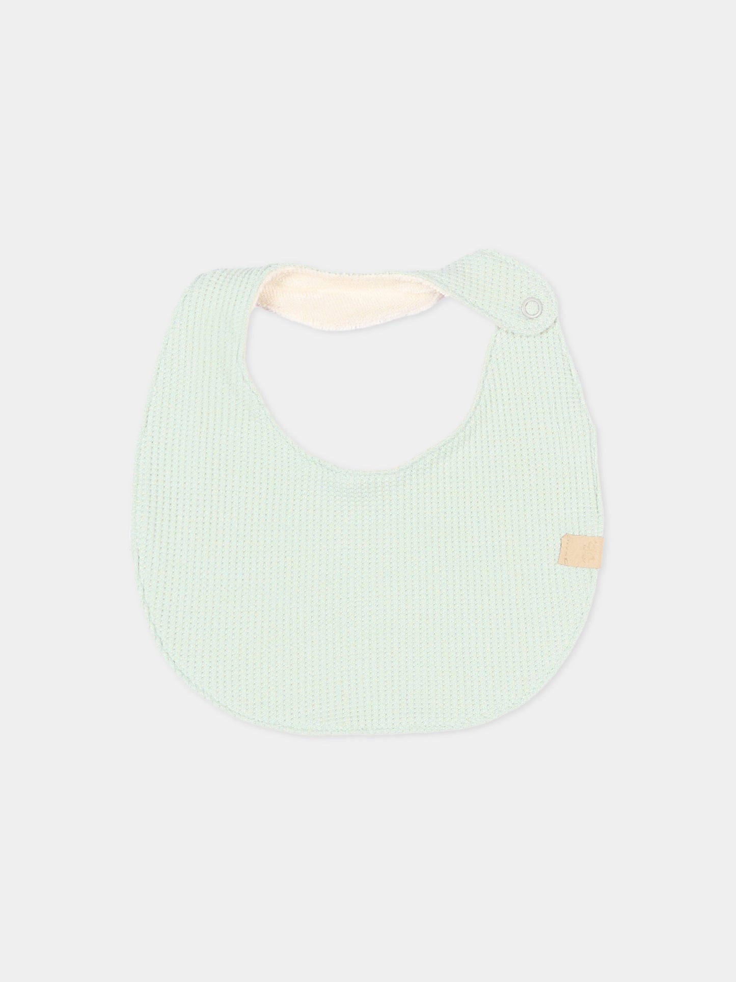 Bavaglino azzurro per neonato,Bamboom,1154TE00072 OCEAN BLU