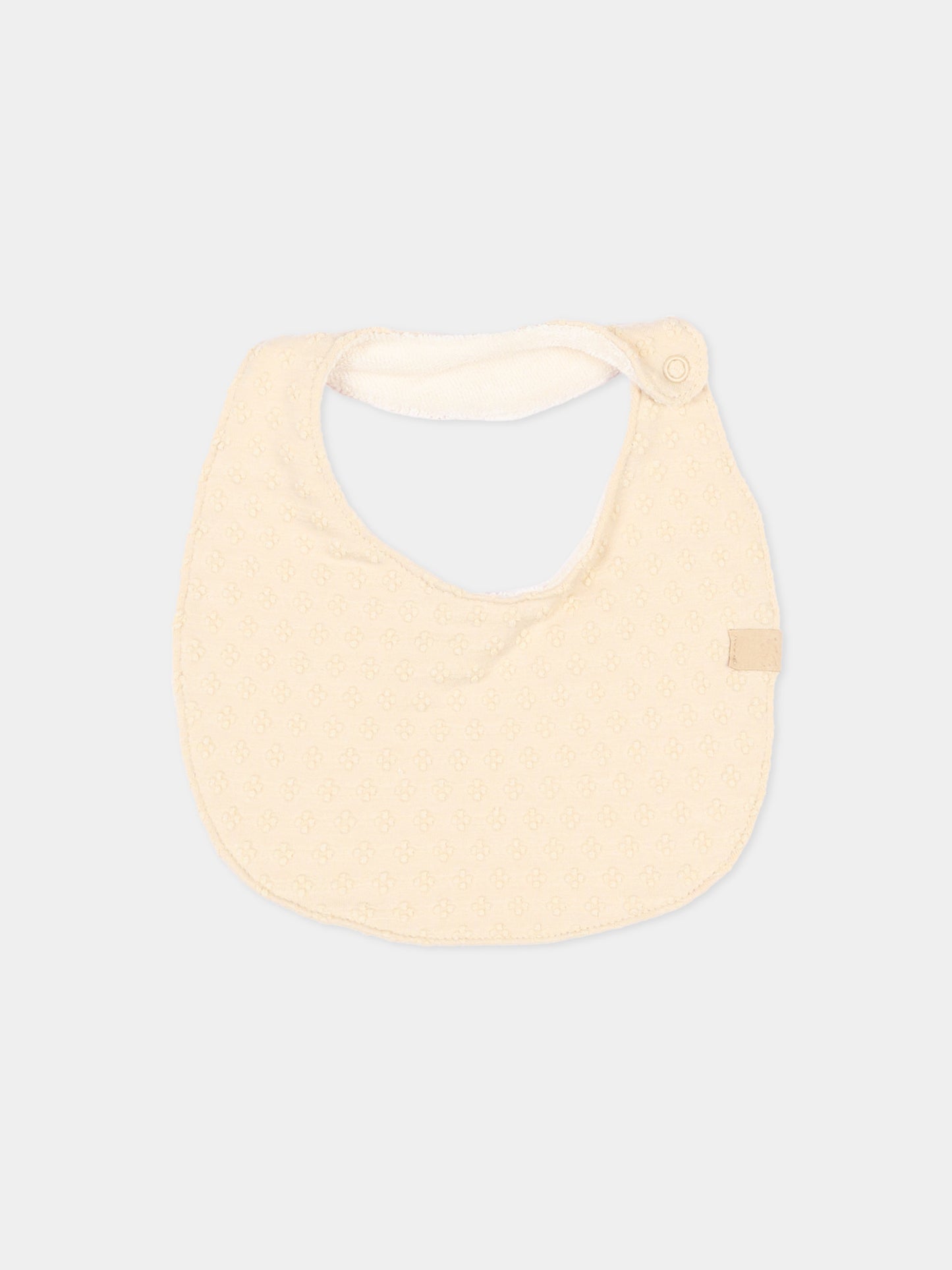 Bavaglino beige per neonati,Bamboom,1154TE00073 ALMOND CREAM