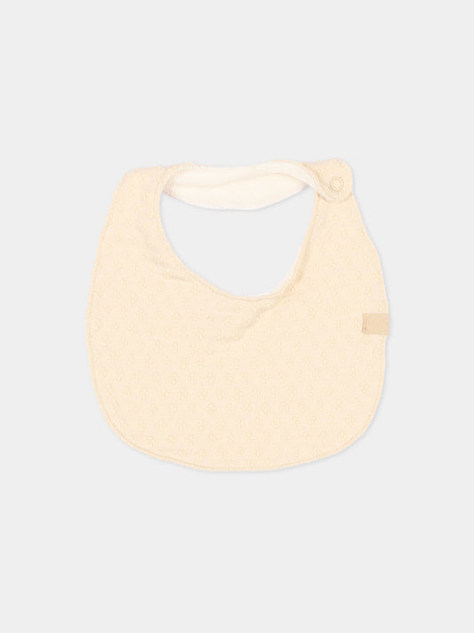 Bavaglino beige per neonati,Bamboom,1154TE00073 ALMOND CREAM