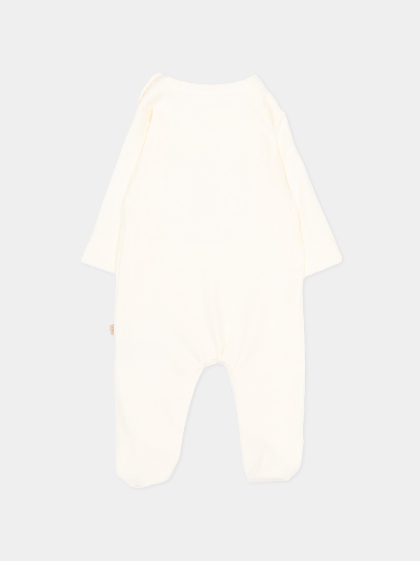 Tutina avorio per neonati con orsetto,Bamboom,1161TE00066 OFFWHITE