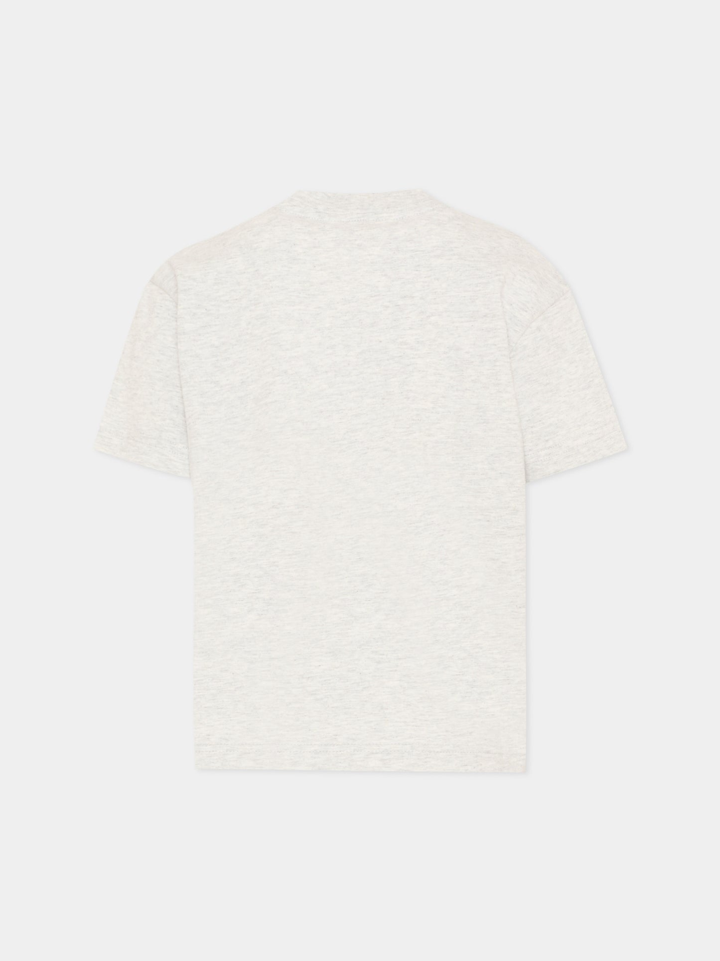 T-Shirt grigia per bambino con palma,Palm Angels,PBAA003S26JER003 101