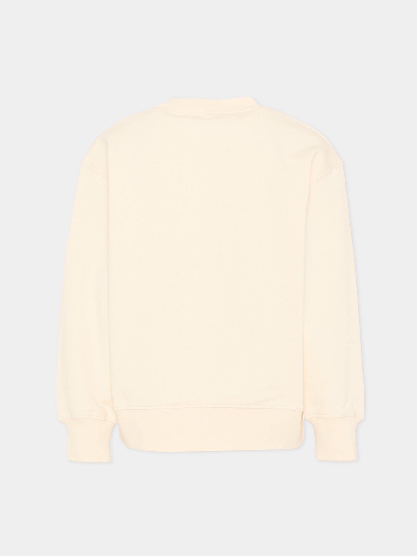 Felpa avorio Palm Angels per bambini,Palm Angels,PBBA012S26FLE002 002