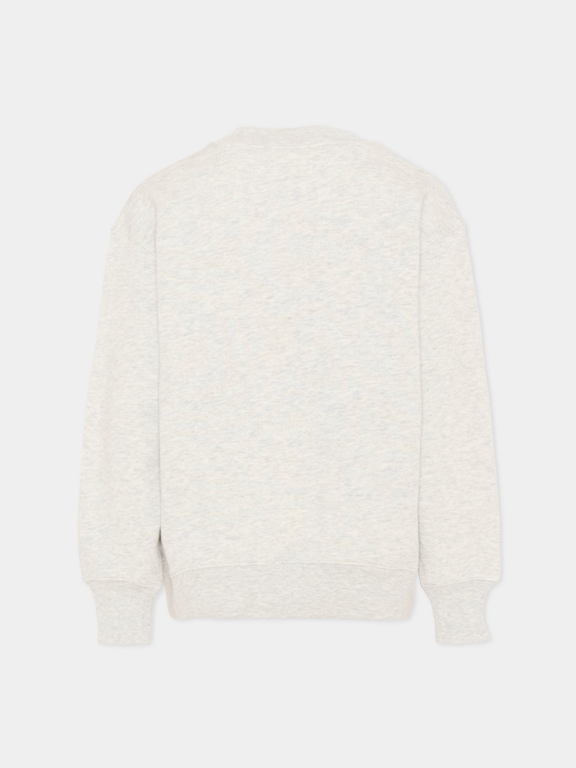 Felpa grigia teddy bear per bambina,Palm Angels,PGBA013S26FLE002 101