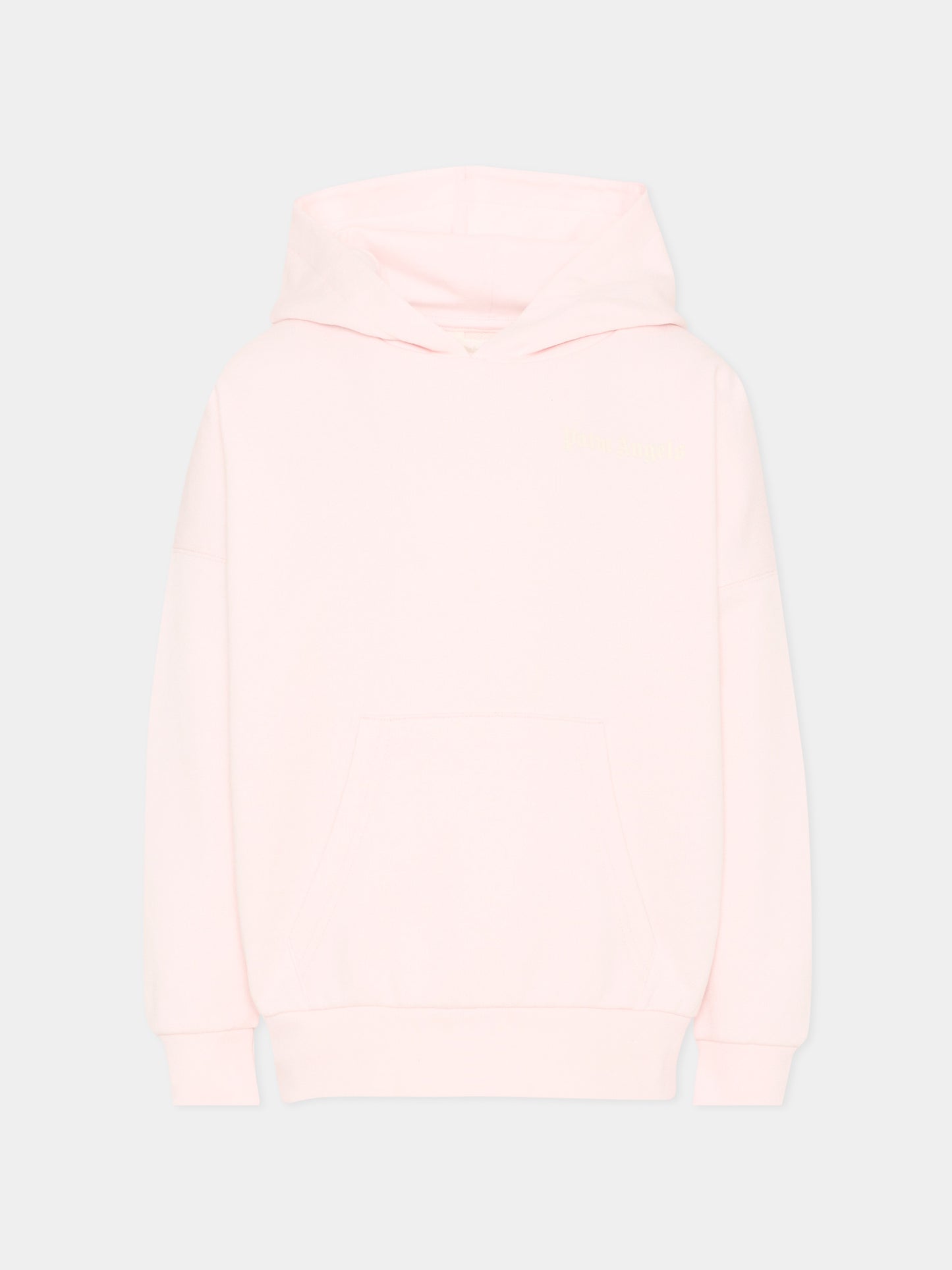 Felpa rosa per bambina con logo,Palm Angels,PGBB014S26FLE001 042