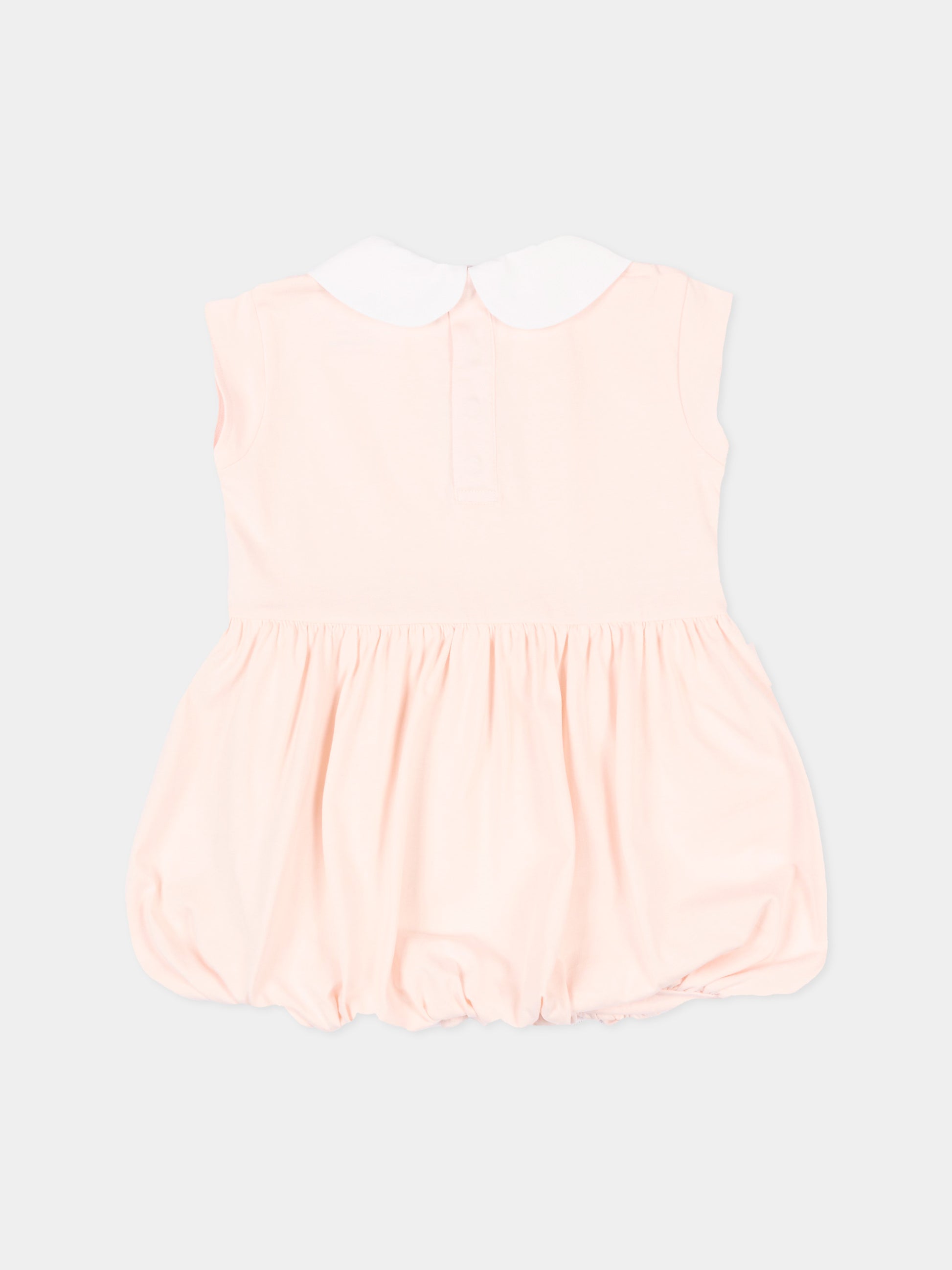 Vestito rosa per neonata con Teddy Bear,Palm Angels,PGX7002S26JER001 042