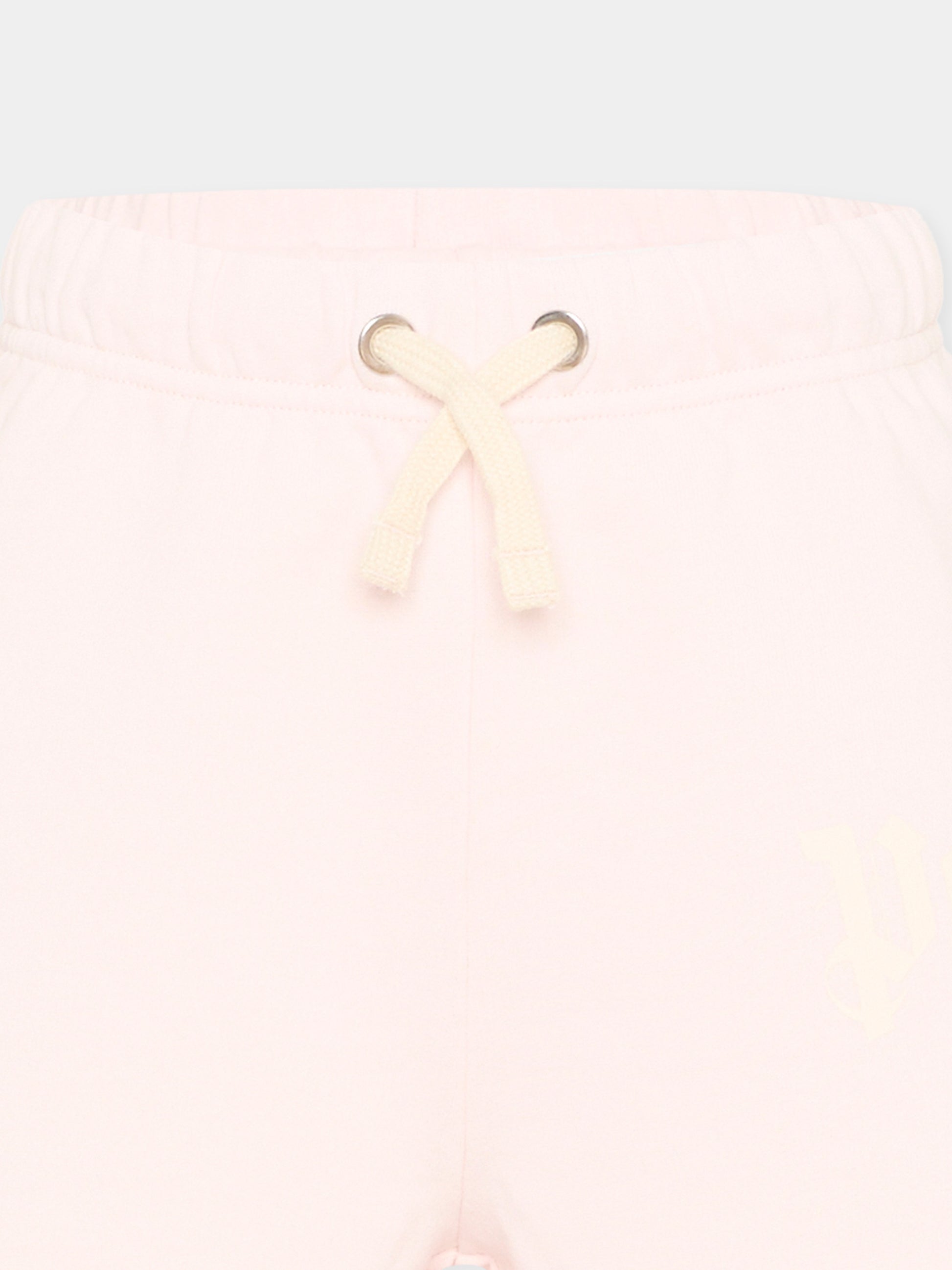 Shorts sportivi rosa per bambina con logo,Palm Angels,PGCI005S26FLE002 042