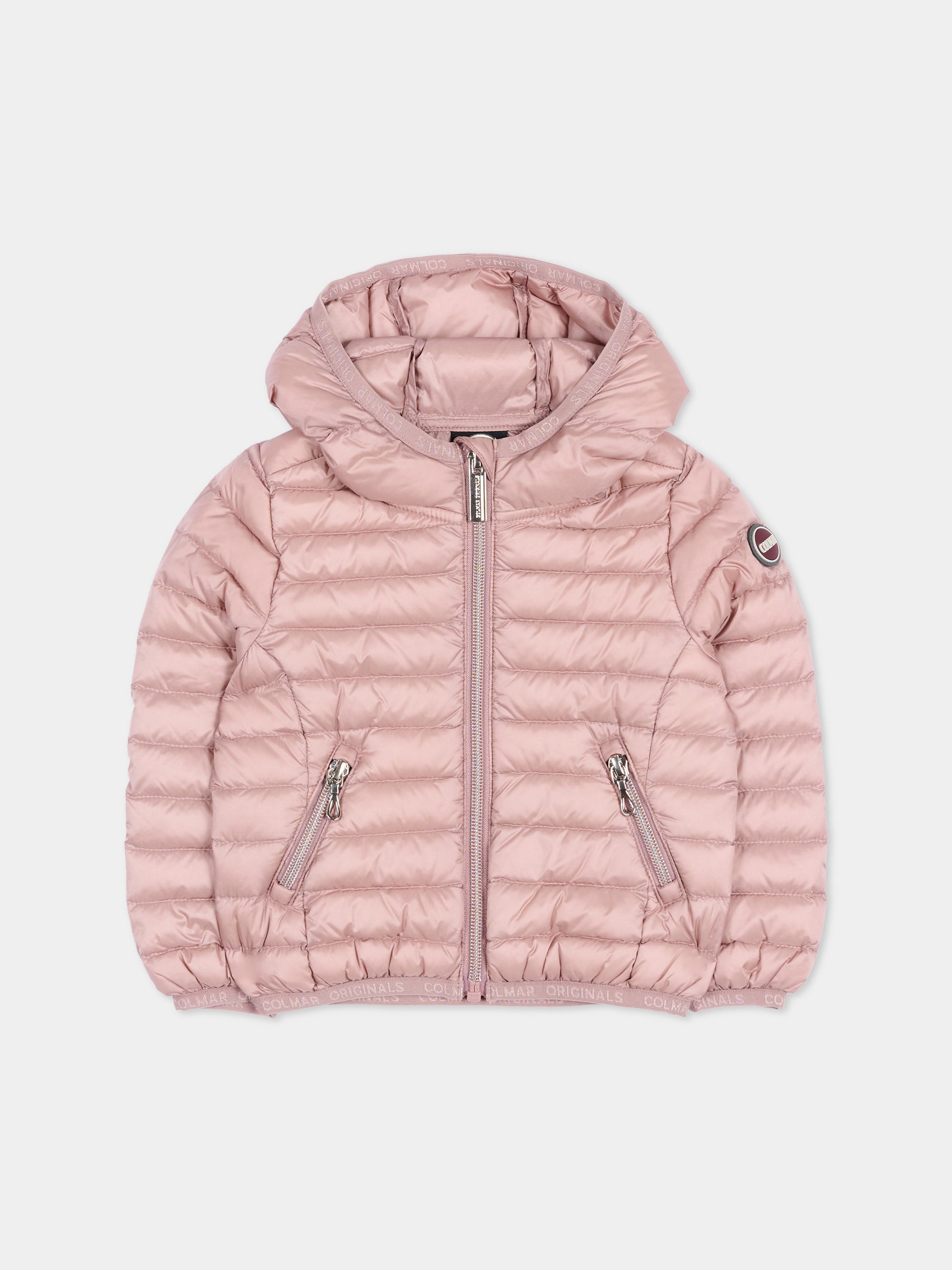 Piumino rosa per neonata con logo,Colmar Originals Kids,3490N 9VX 756