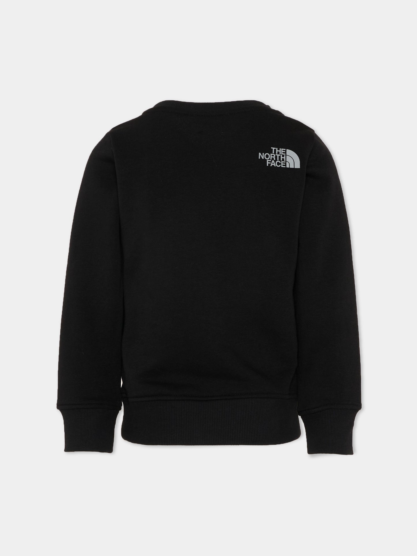 Felpa nera per bambino con logo,The North Face Kids,NF0A8AXXJK31