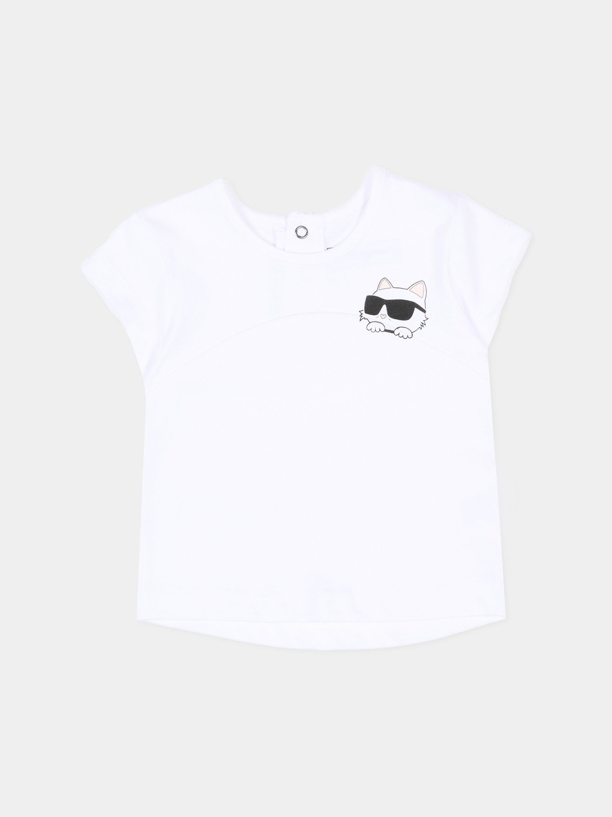 Completo sportivo nero per neonata con Choupette,Karl Lagerfeld Kids,Z31054 09B