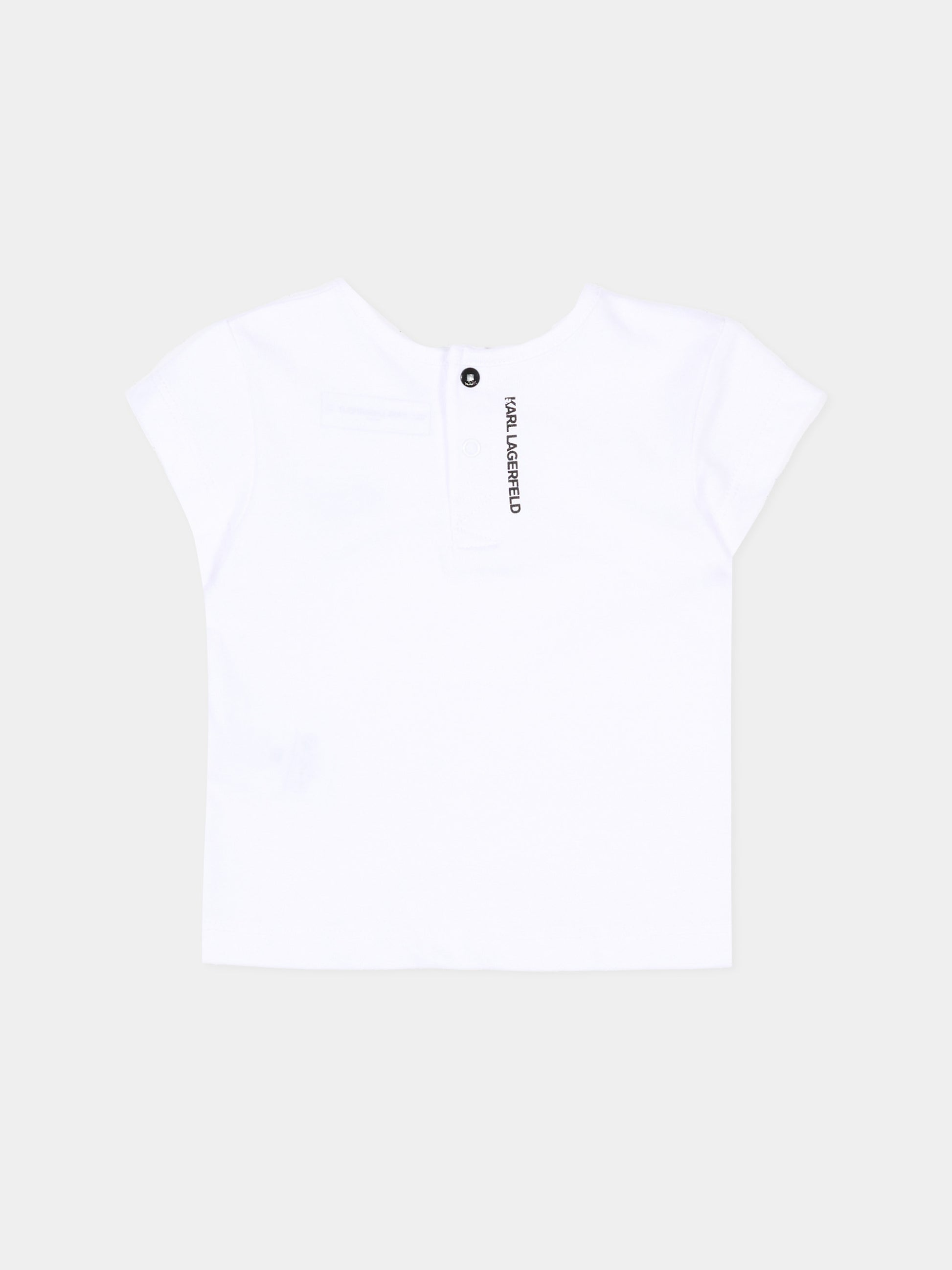 Completo sportivo nero per neonata con Choupette,Karl Lagerfeld Kids,Z31054 09B