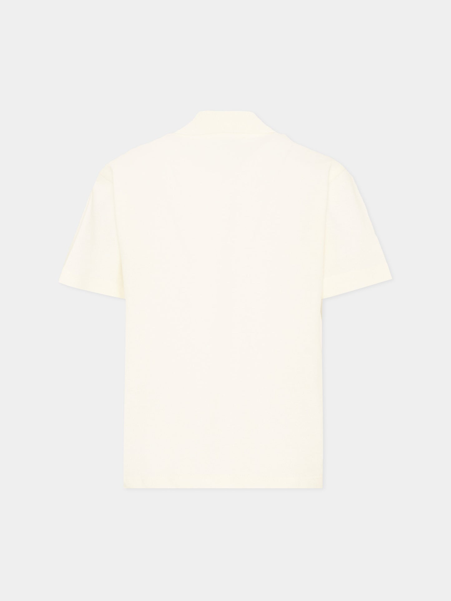 Polo bianca per bambino con orsetto,Philipp Plein Junior,S6PHJBPO065 002