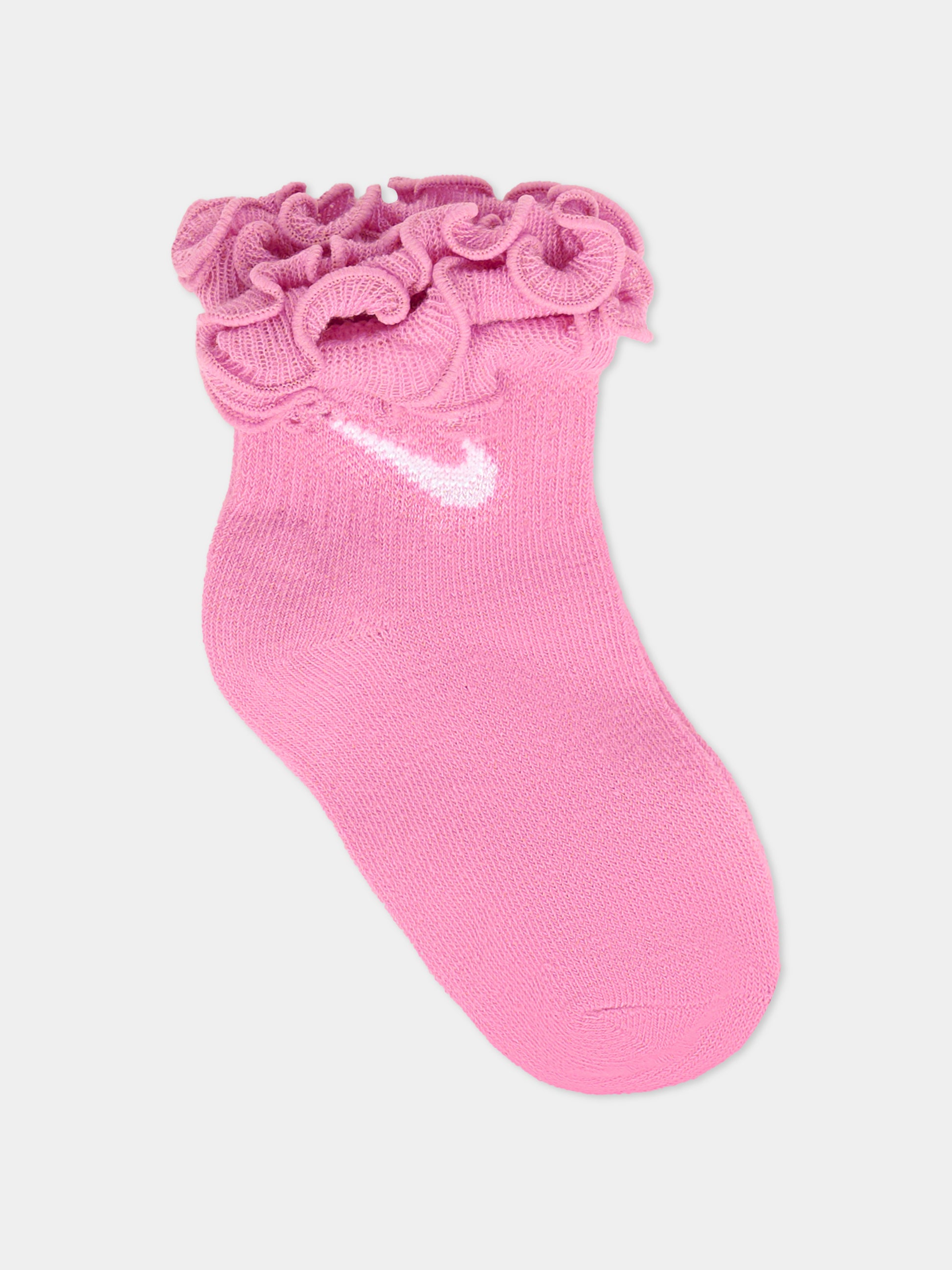 Set calzini multicolor per bambina con swoosh,Nike,NN1285 ADZ