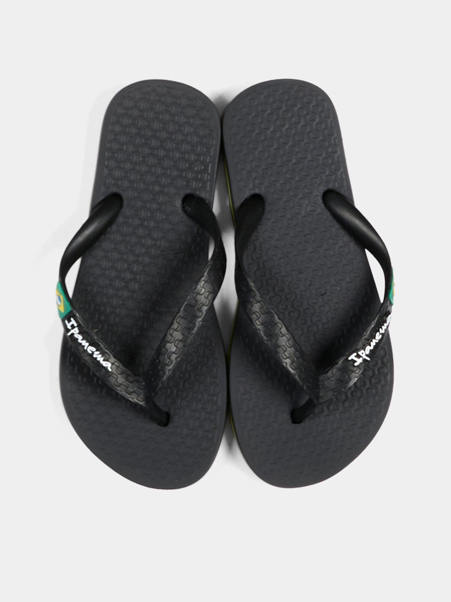 Infradito nere per bambini con logo,Ipanema,80416 21138 K2 GR