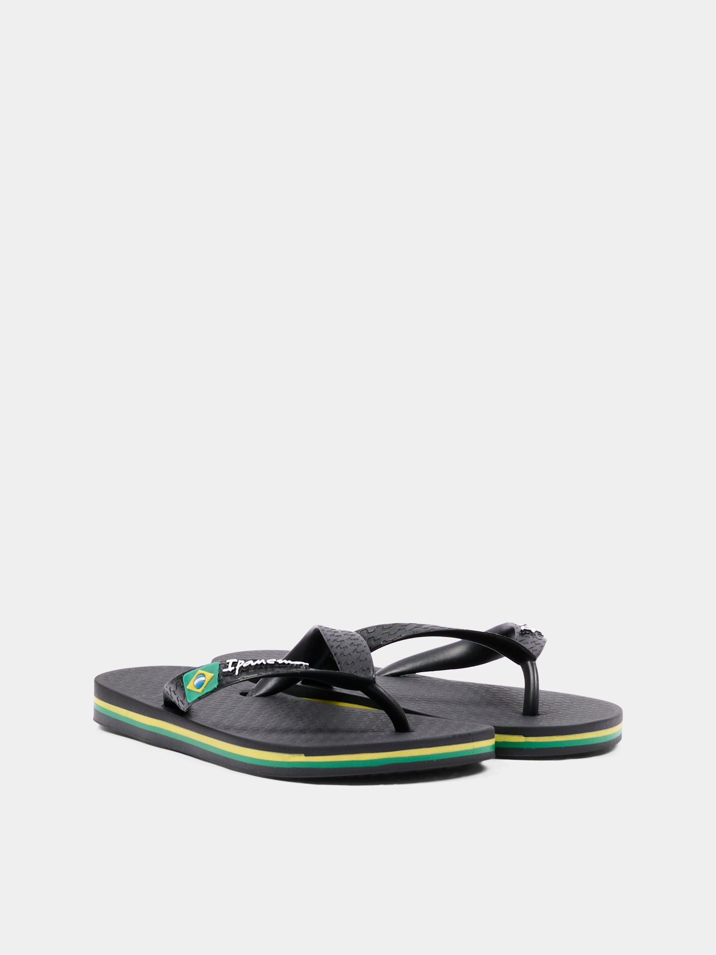 Infradito nere per bambini con logo,Ipanema,80416 21138 K2 GR