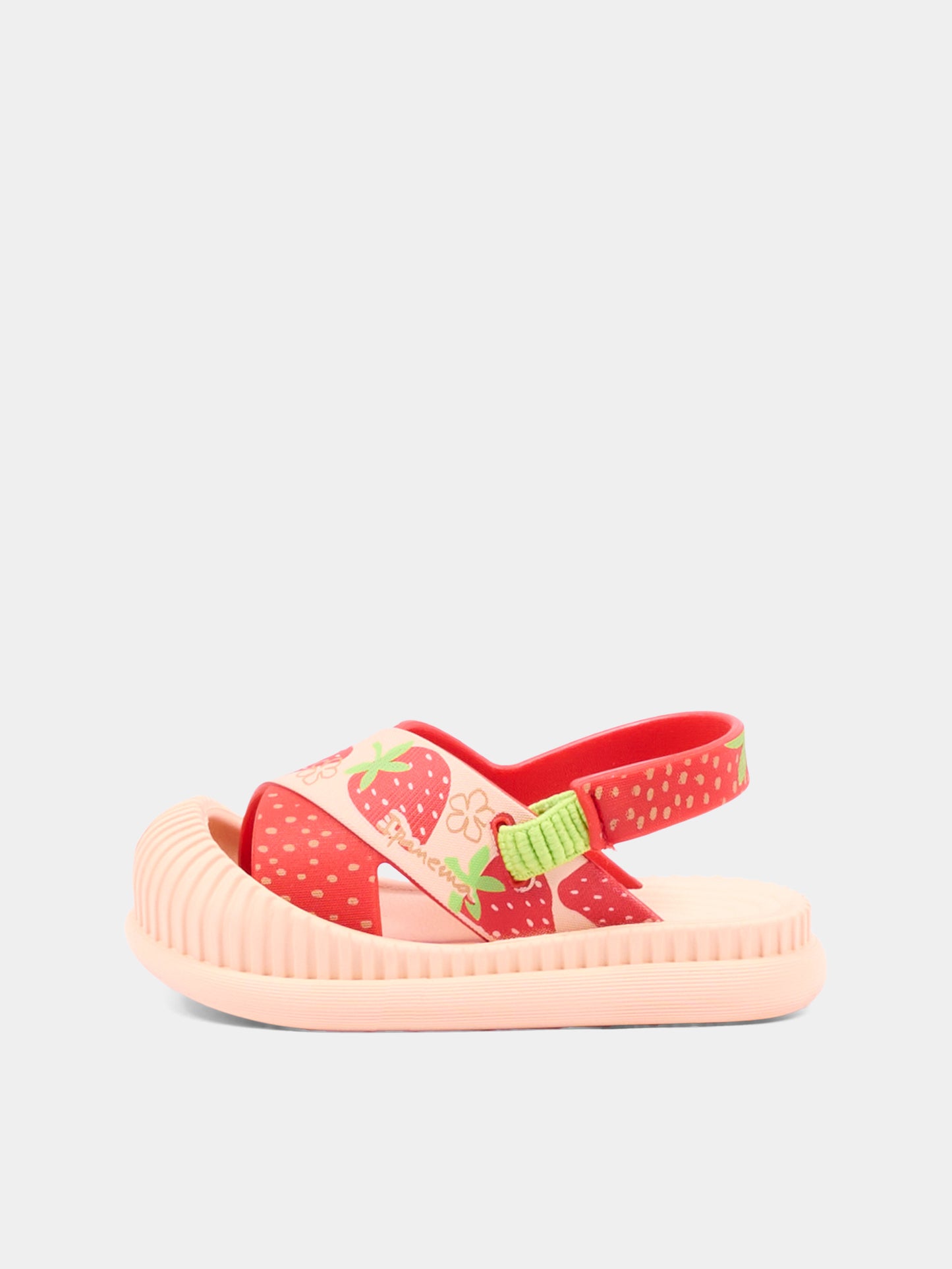Sandali rosa con fragole per bambina,Ipanema,83804 BN244 K22 GR