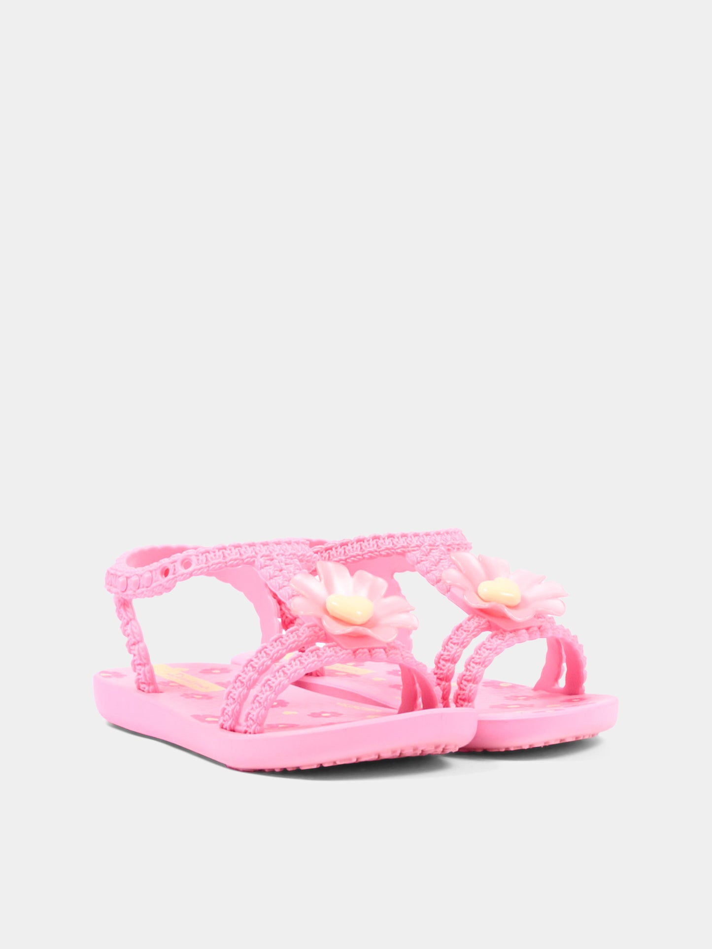Sandali rosa per bambina con cuori,Ipanema,83355 BO603 K10 GR