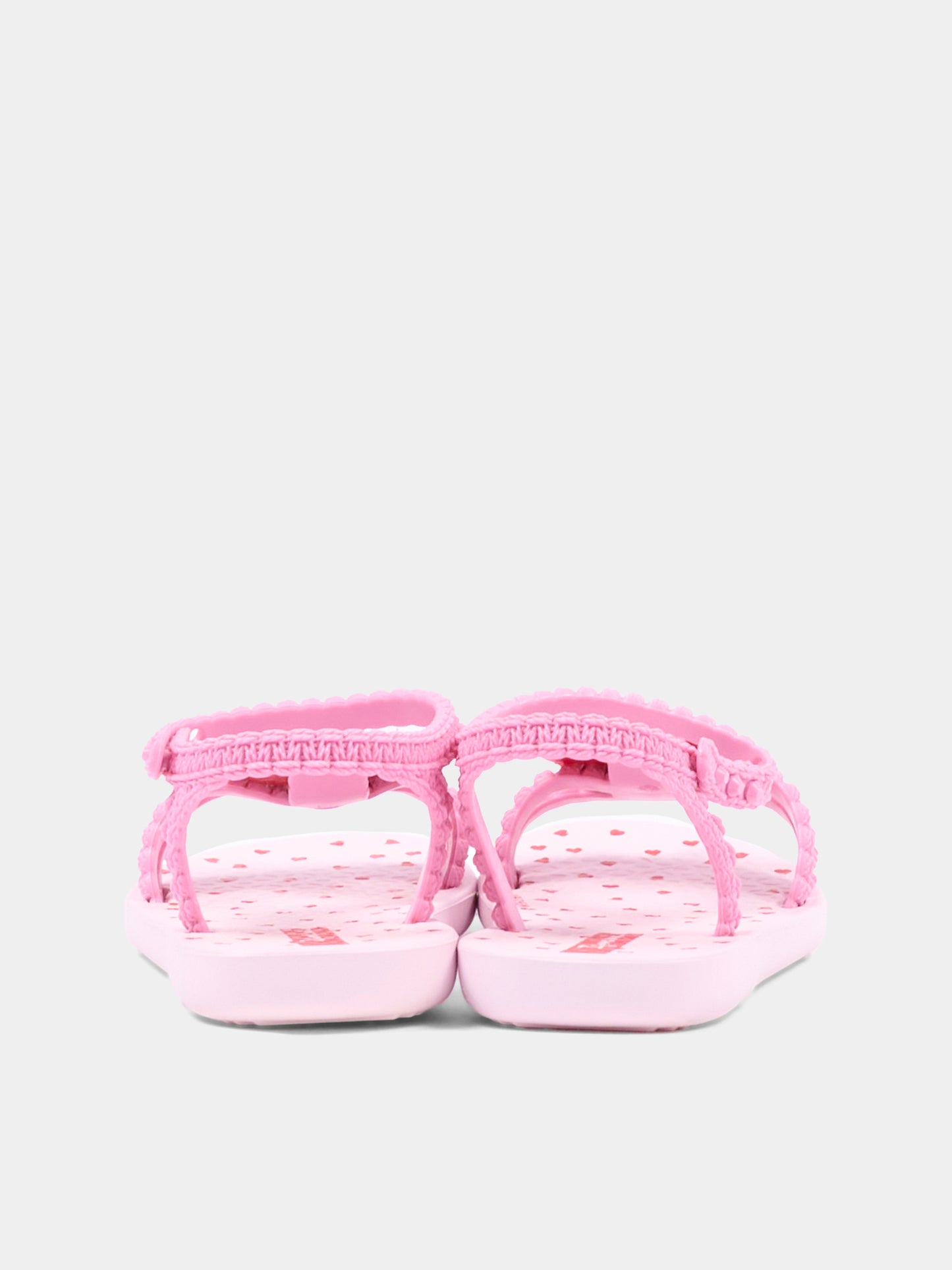 Sandali rosa My First Ipanema Baby per bambina con cuori,Ipanema,81997 BC815 K10 GR