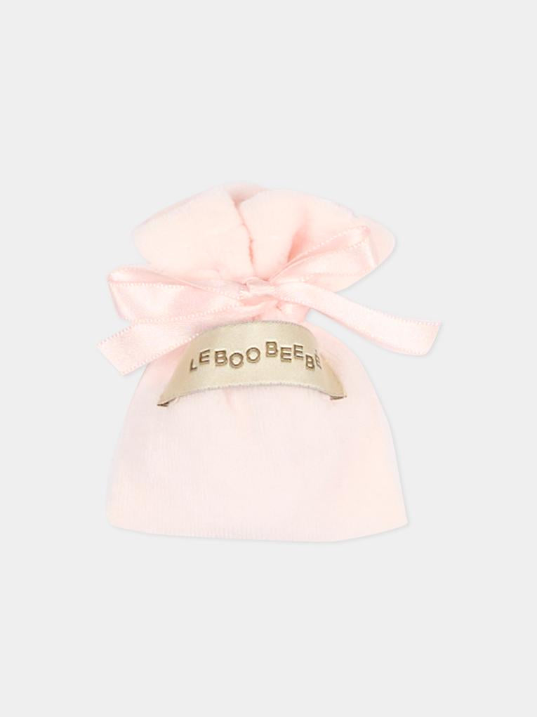 Tutina rosa per neonata con agnellino,Le Boo Beebè,CB012 30