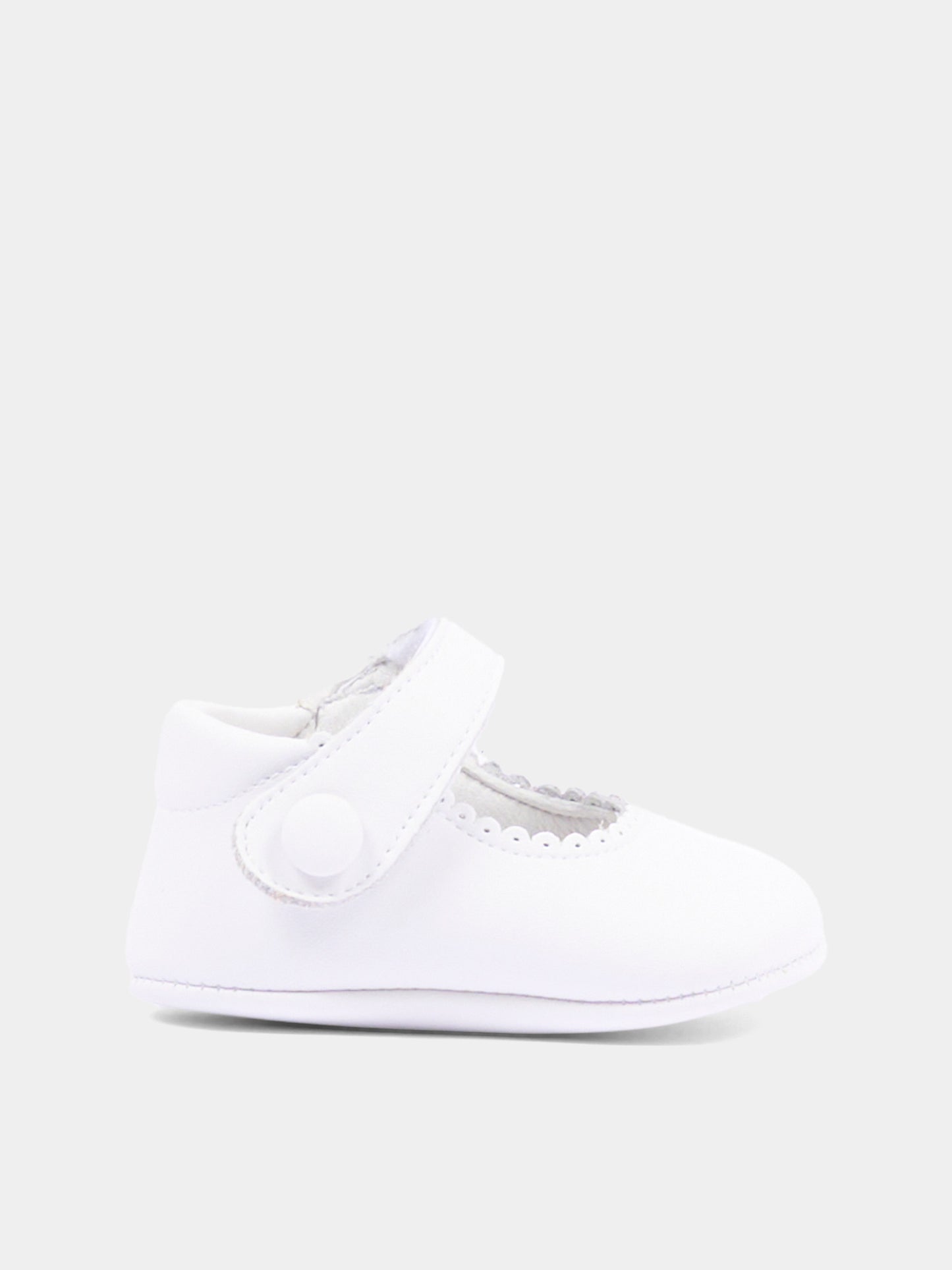 Ballerine bianche per neonata,Pisamonas,0028 BLANCO