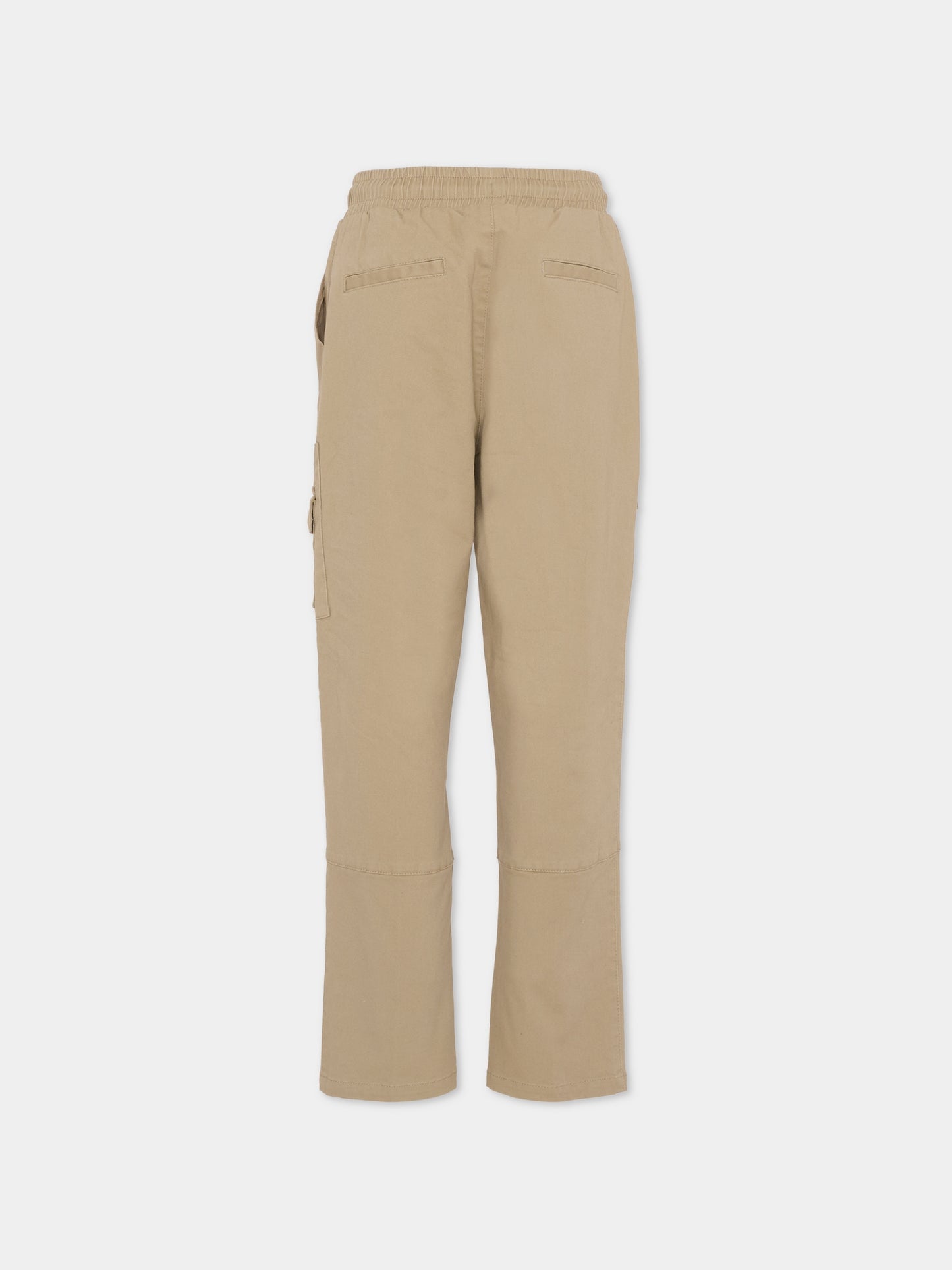 Pantaloni beige pe bambino con logo,Richmond,RBA25148PA TRENCH COAT