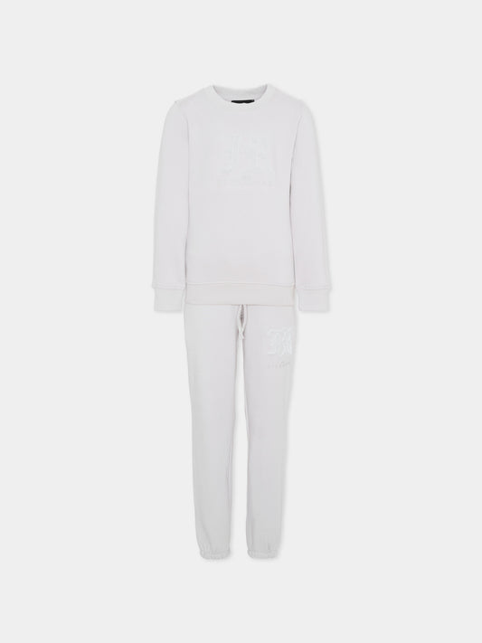 Completo lilla per bambina con logo,Richmond,RGA25002CF LILAC MARBLE