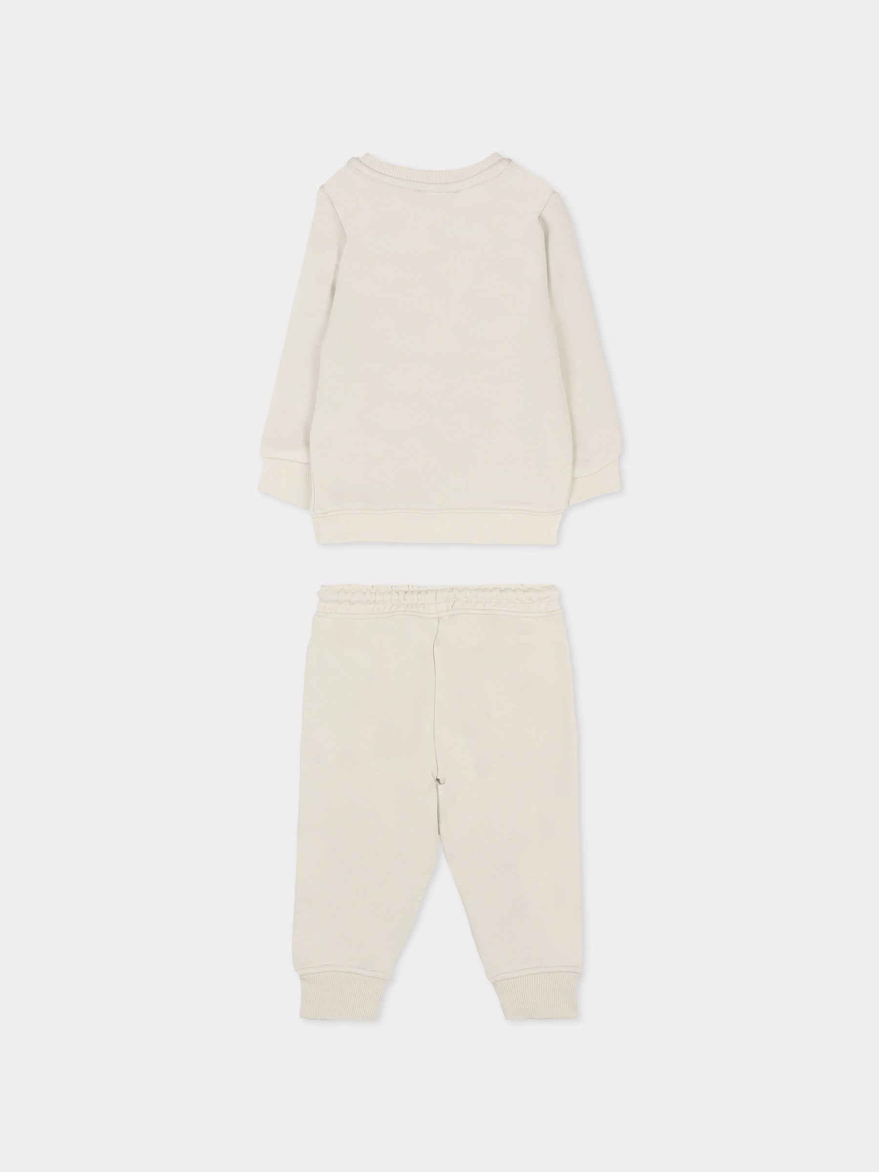 Completo grigio per neonato con logo,Richmond,RIA25087CF BLUE VAPOR