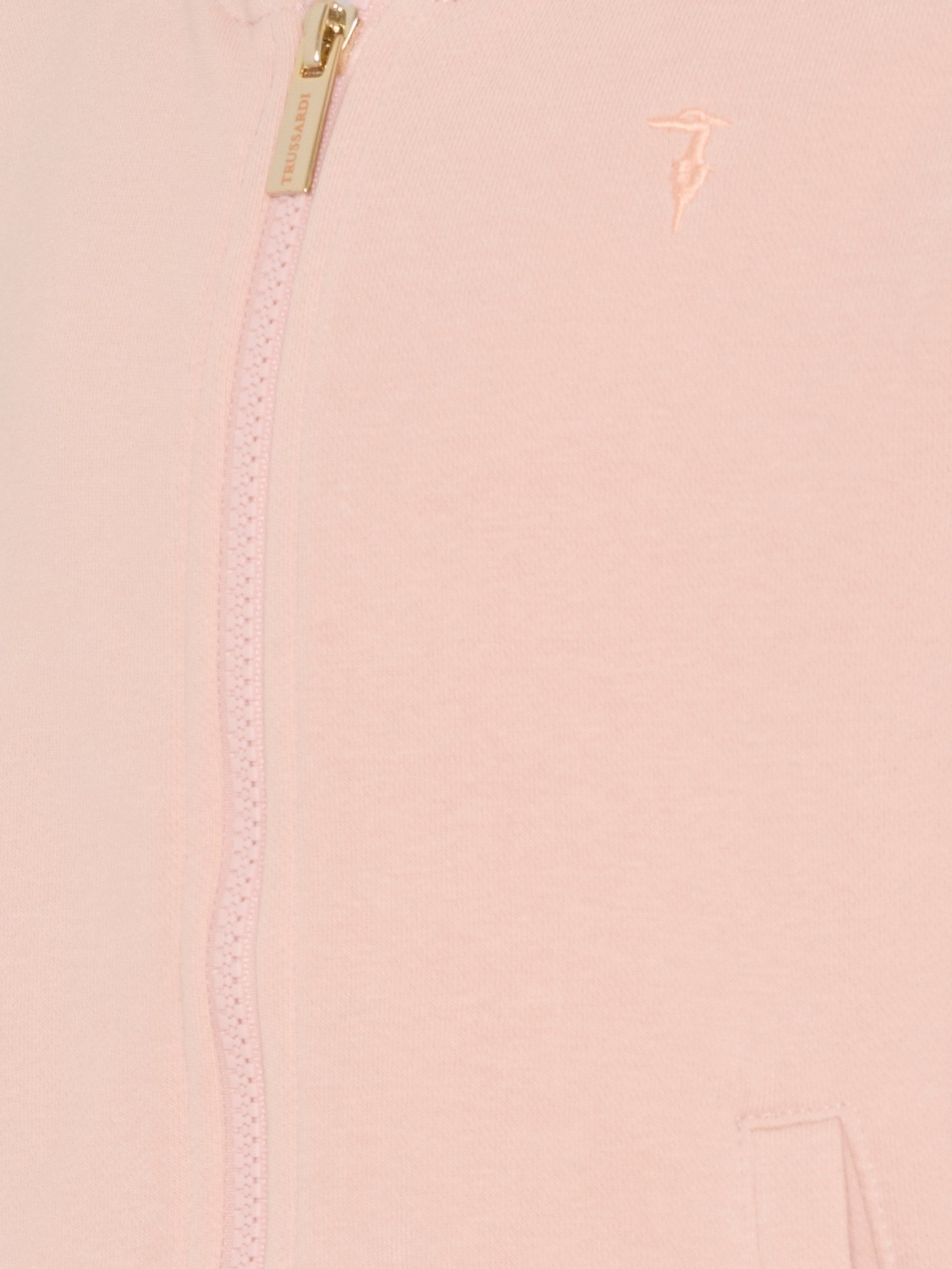 Completo rosa per bambina con logo,Trussardi Junior,TGA25009CF ROSE SMOKE