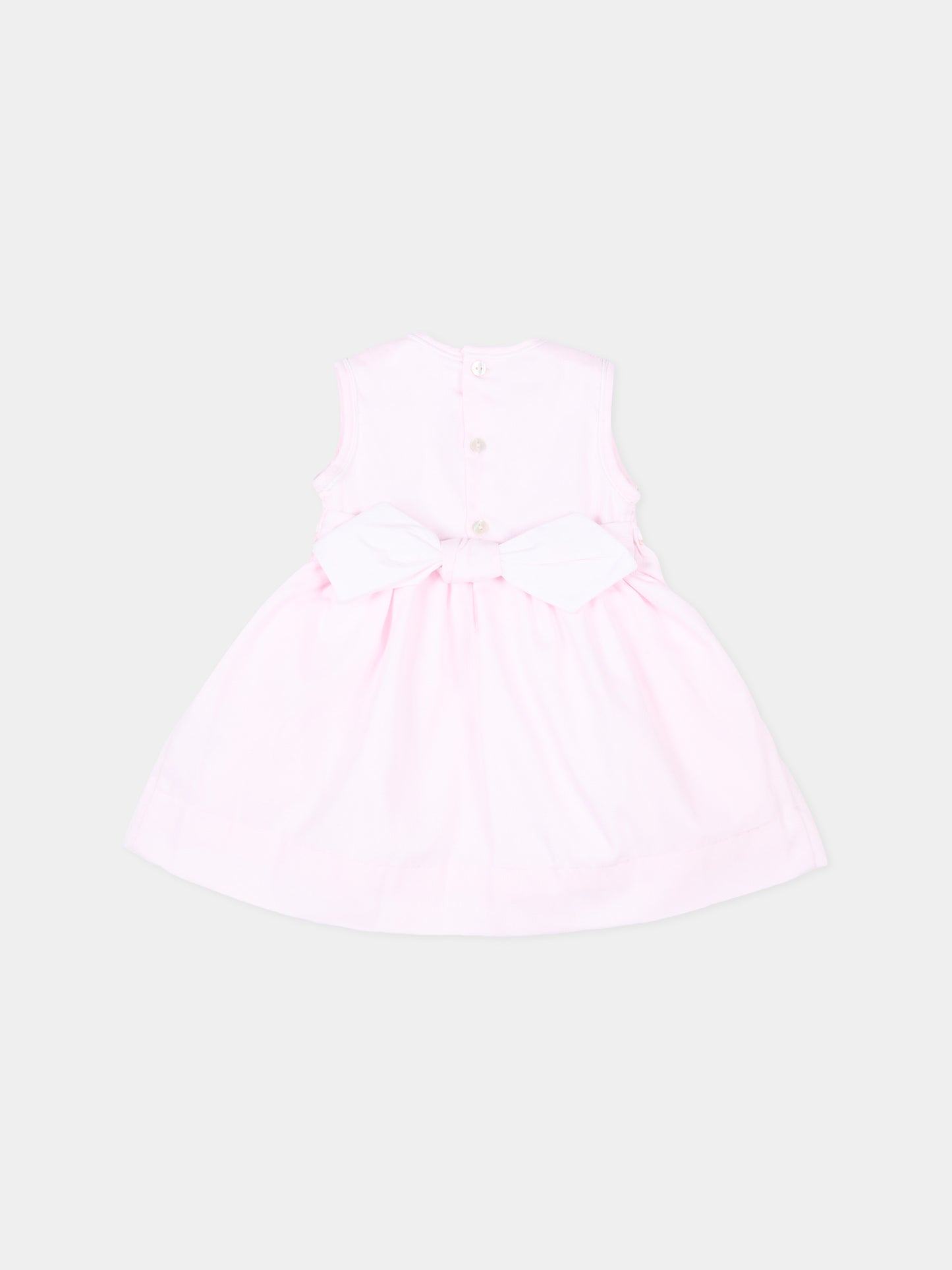 Vestito rosa Emma per neonata,Kidiwi Handmade,36151-TPQ03
