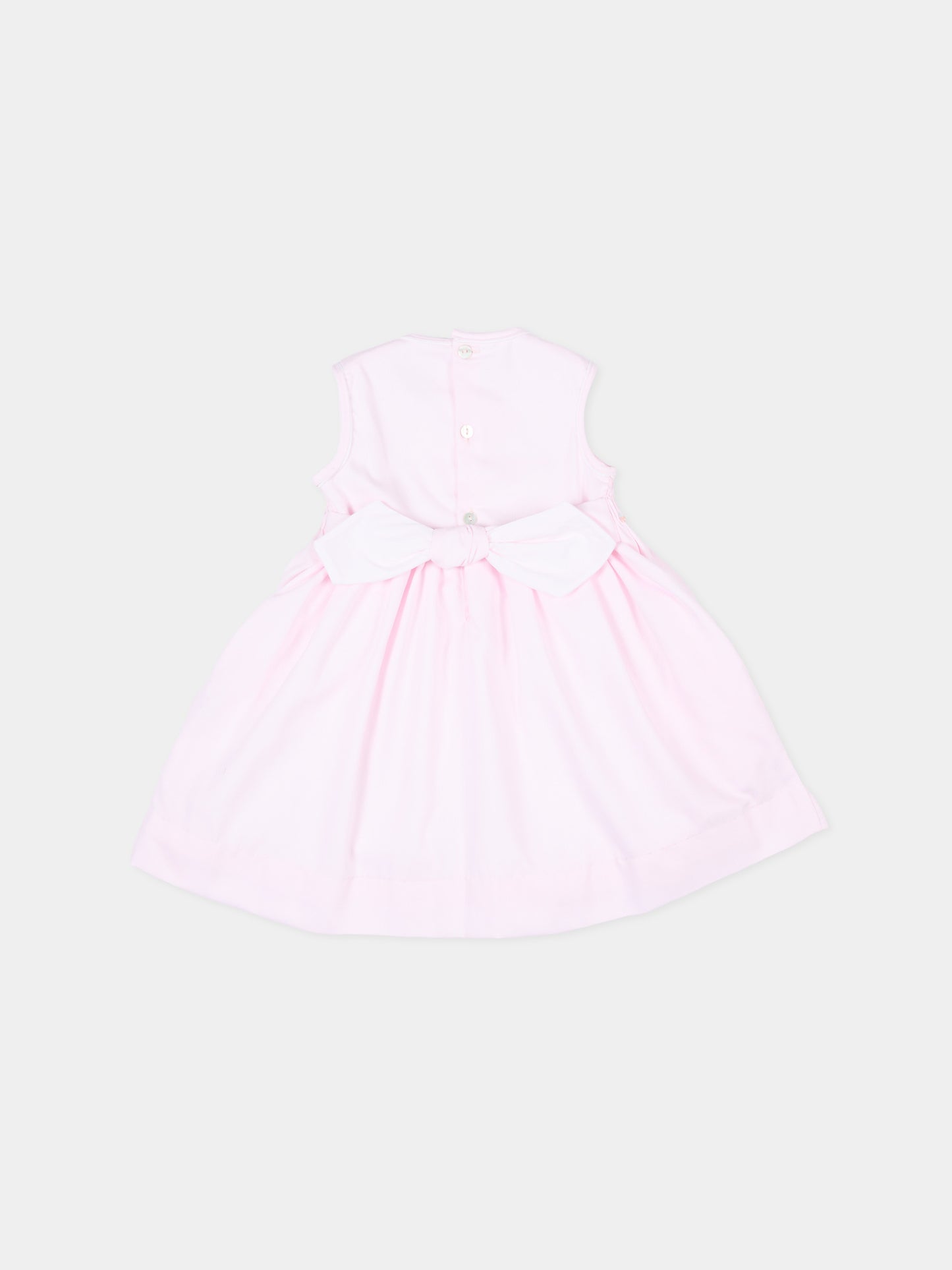 Vestito rosa Emma per bambina,Kidiwi Handmade,36151-TPQ03