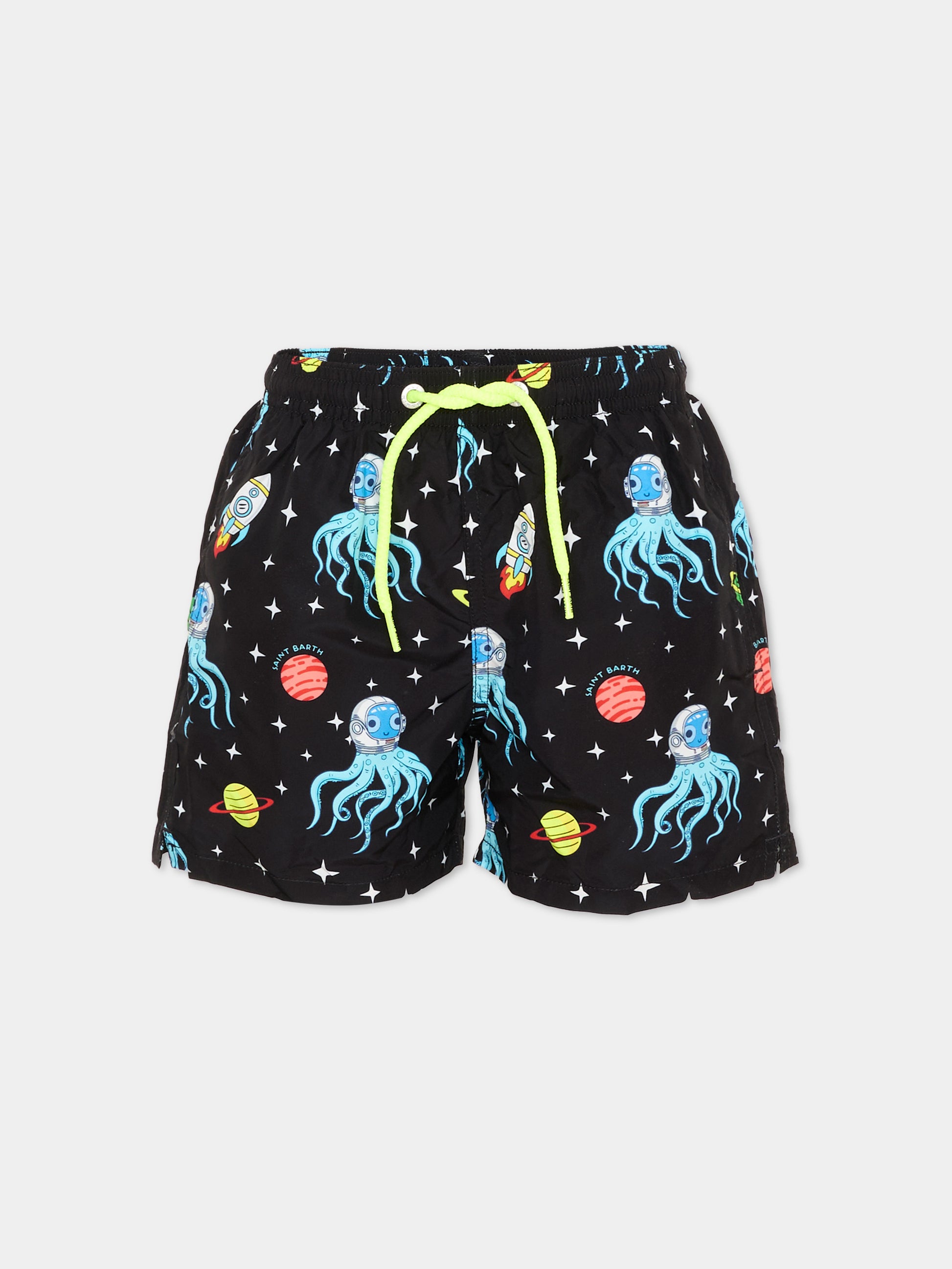 Boxer mare nero  Jean Lighting  per bambino,Mc2 Saint Barth,JEA0004 01071L