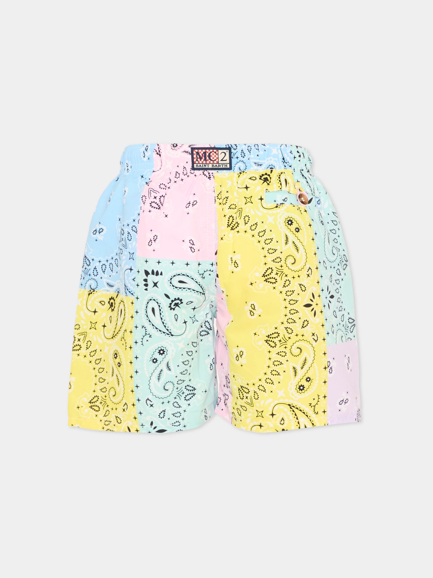 Boxer mare multicolor  Caprese Jr  per bambino,Mc2 Saint Barth,CAP0003 03277L